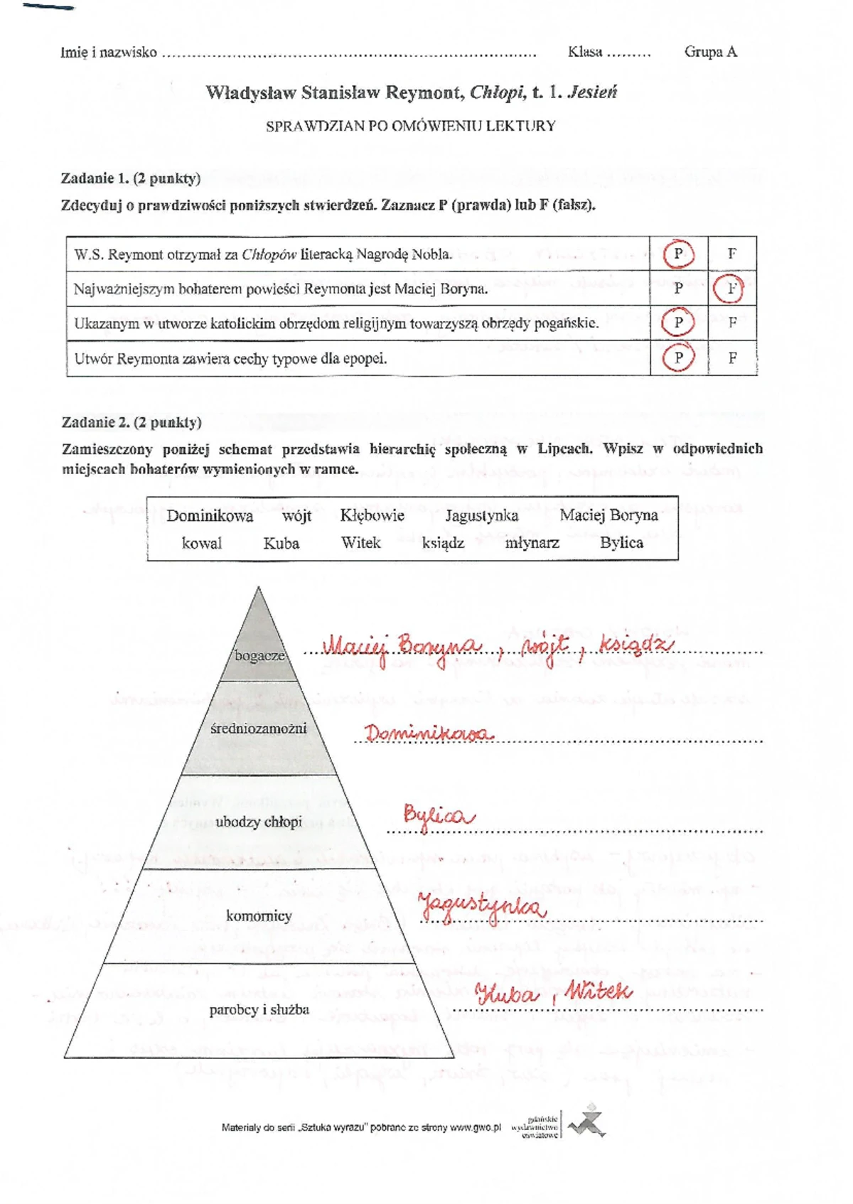 Sprawdzian Z Dziadów Cz 2 Chomikuj www.studocu.com