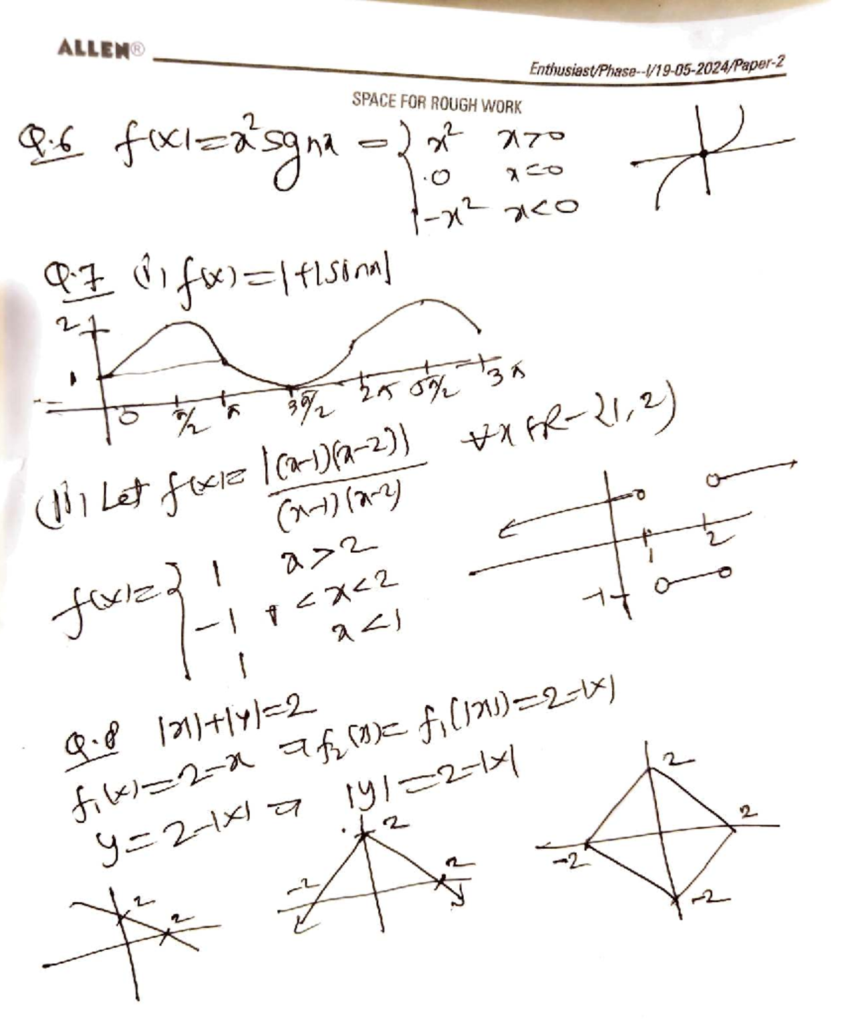 Adobe Scan 04 May 2025 - Practice sheets - Maths - 1 SPACE FOR ROUGH ...