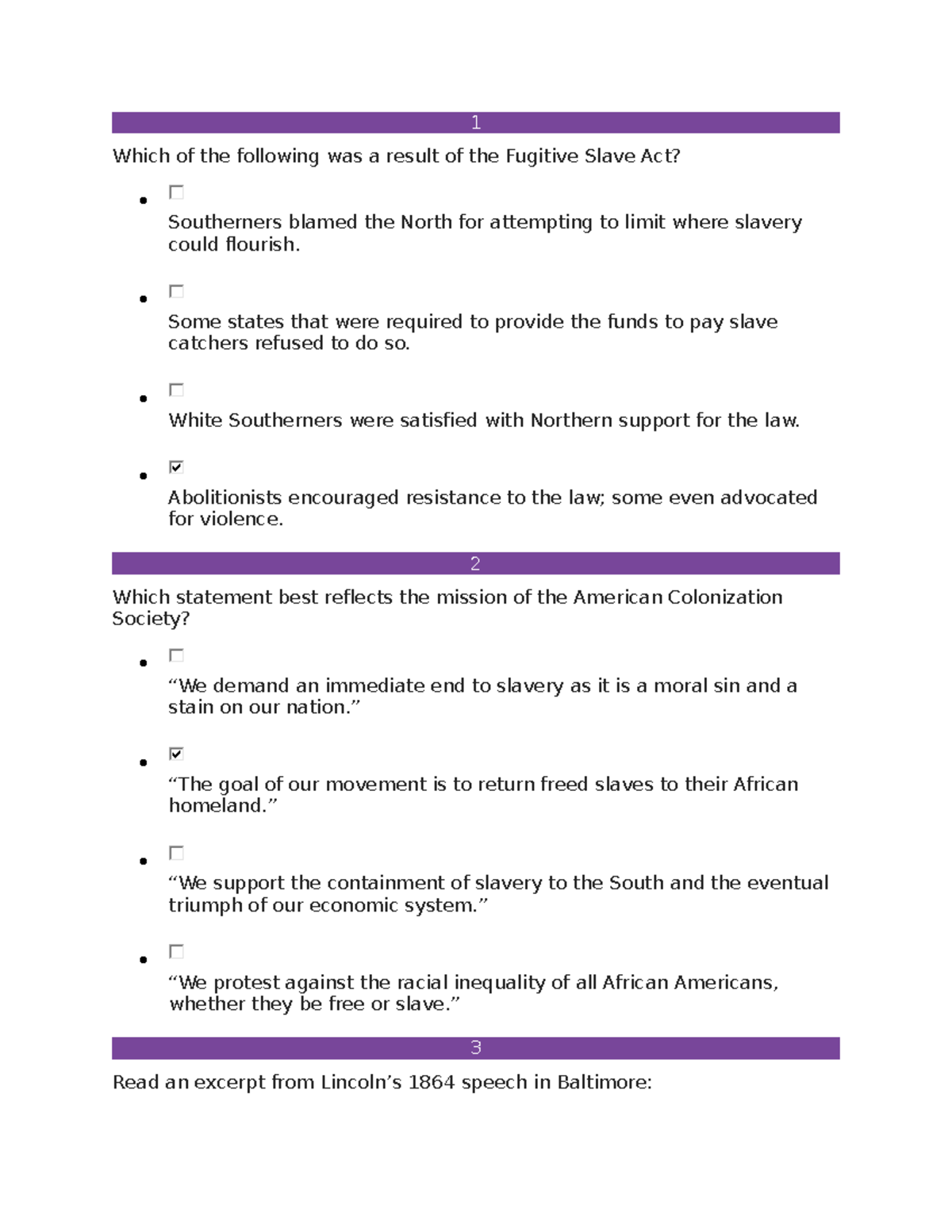 US History 1 Test 4 Review - Key Concepts & Exam Prep - Studocu