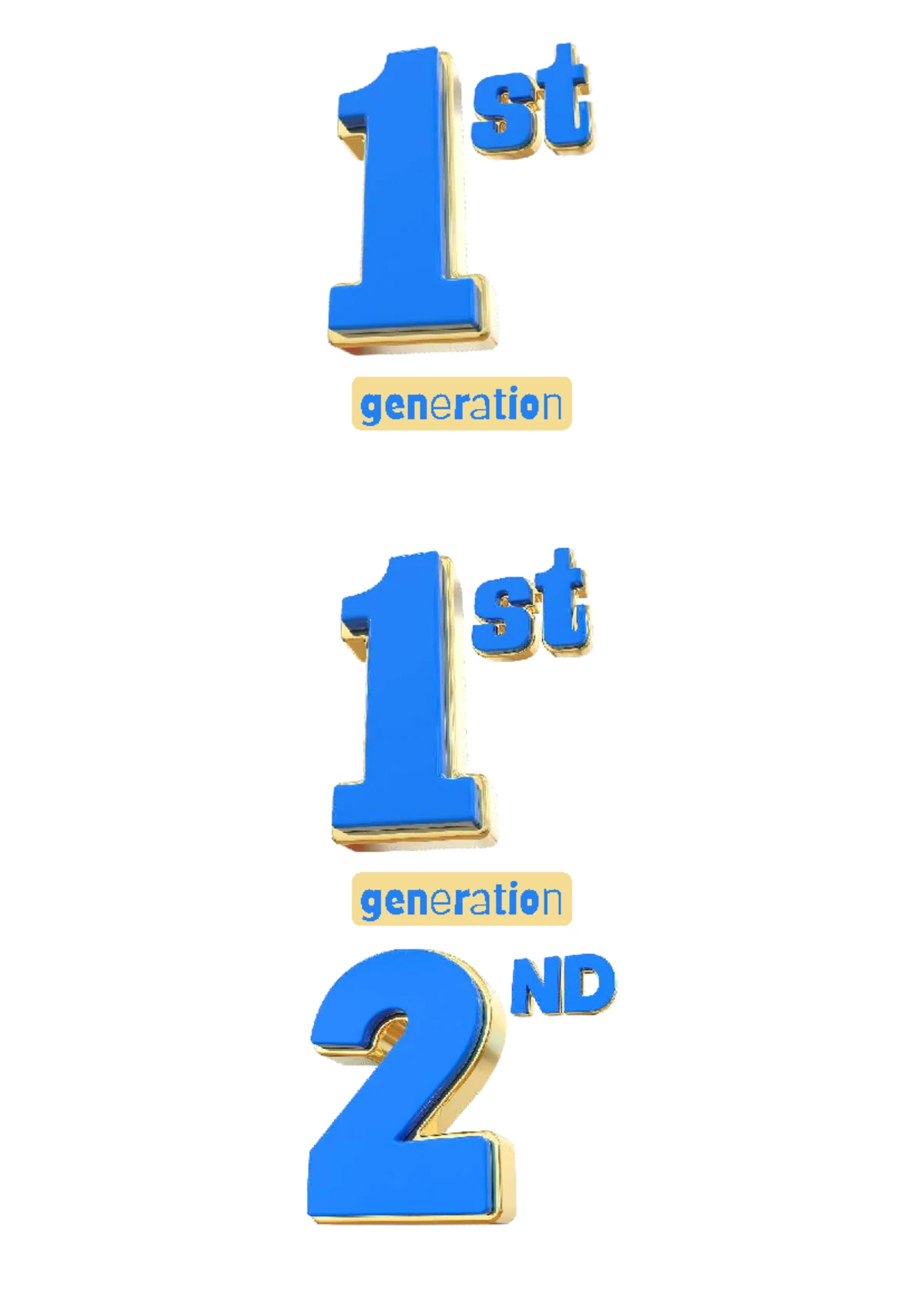 Generation labels - level label - ge ra on ge ra on ge ra on ge ra on ...