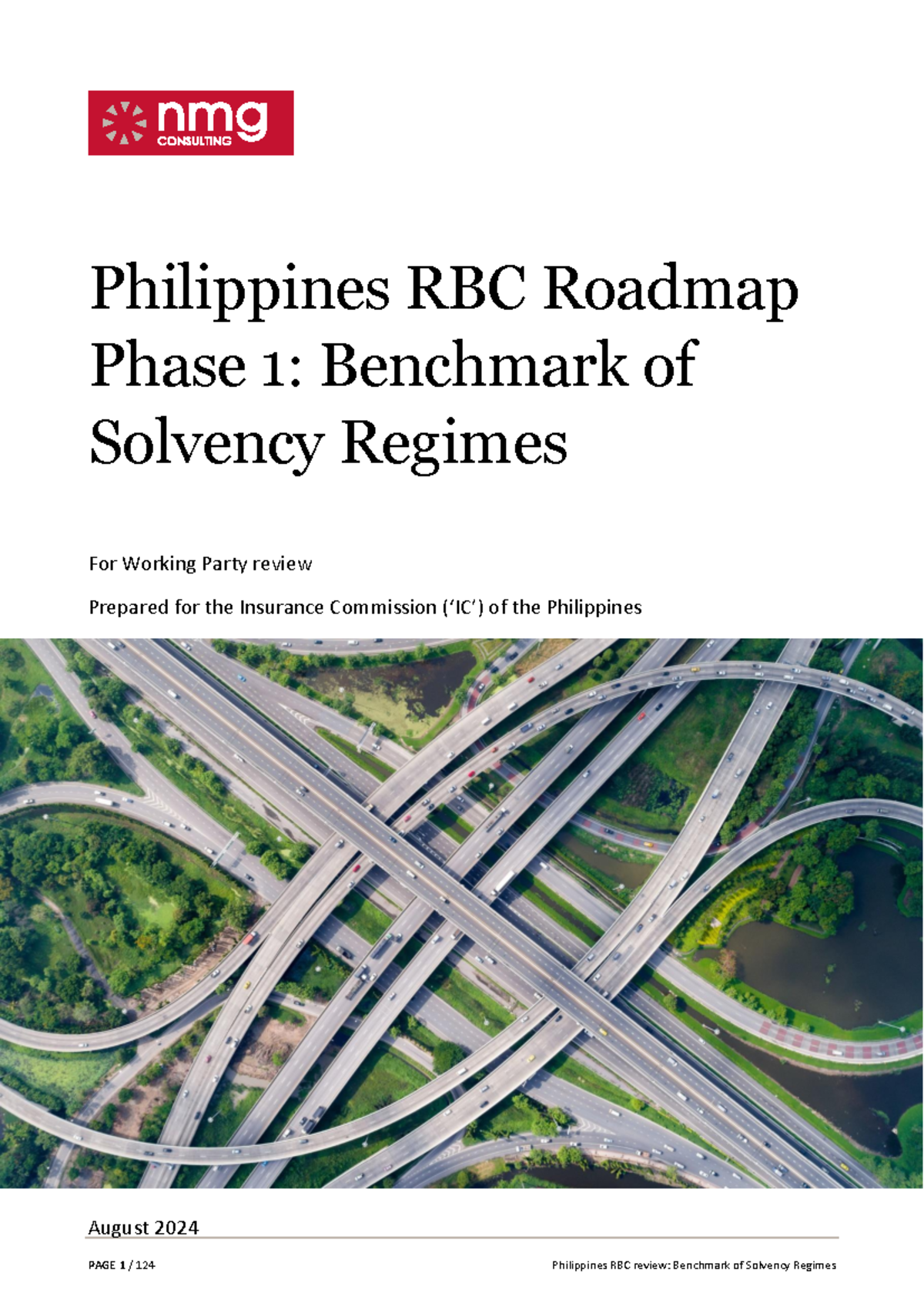 Philippines RBC Roadmap Phase 1: Solvency Regimes Benchmark Review ...