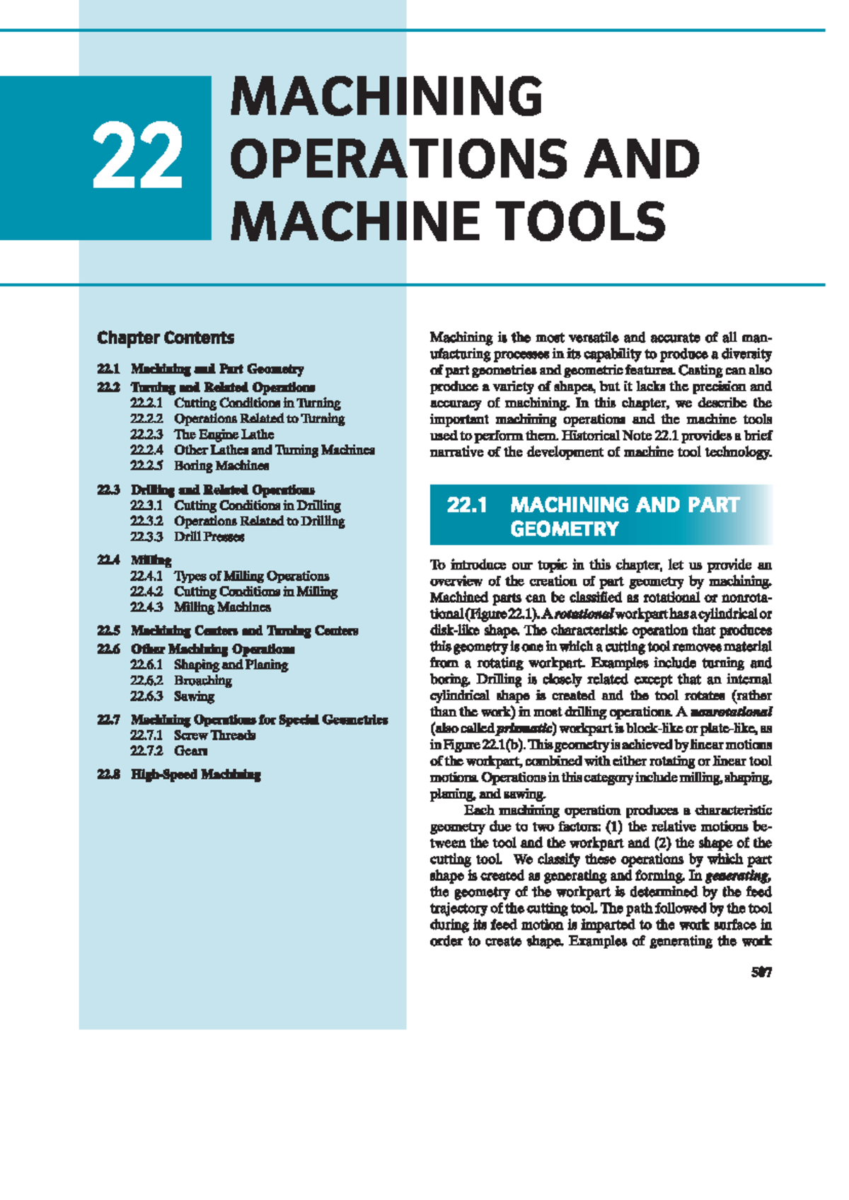 (9)Machining Operations (G) - Engineering Materials 1 - Studocu