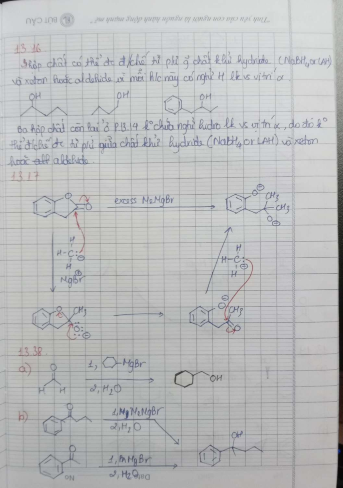 Nyo 108 TH - Alcohol Reactions and Mechanisms Study Guide - Studocu