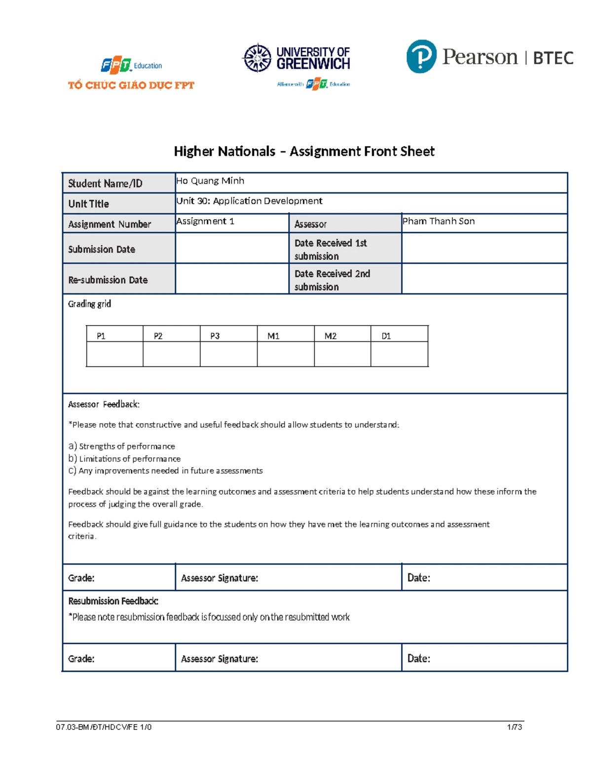 Unit 16: Computing Research Project - Assignment Brief 1 (2023-2024 ...