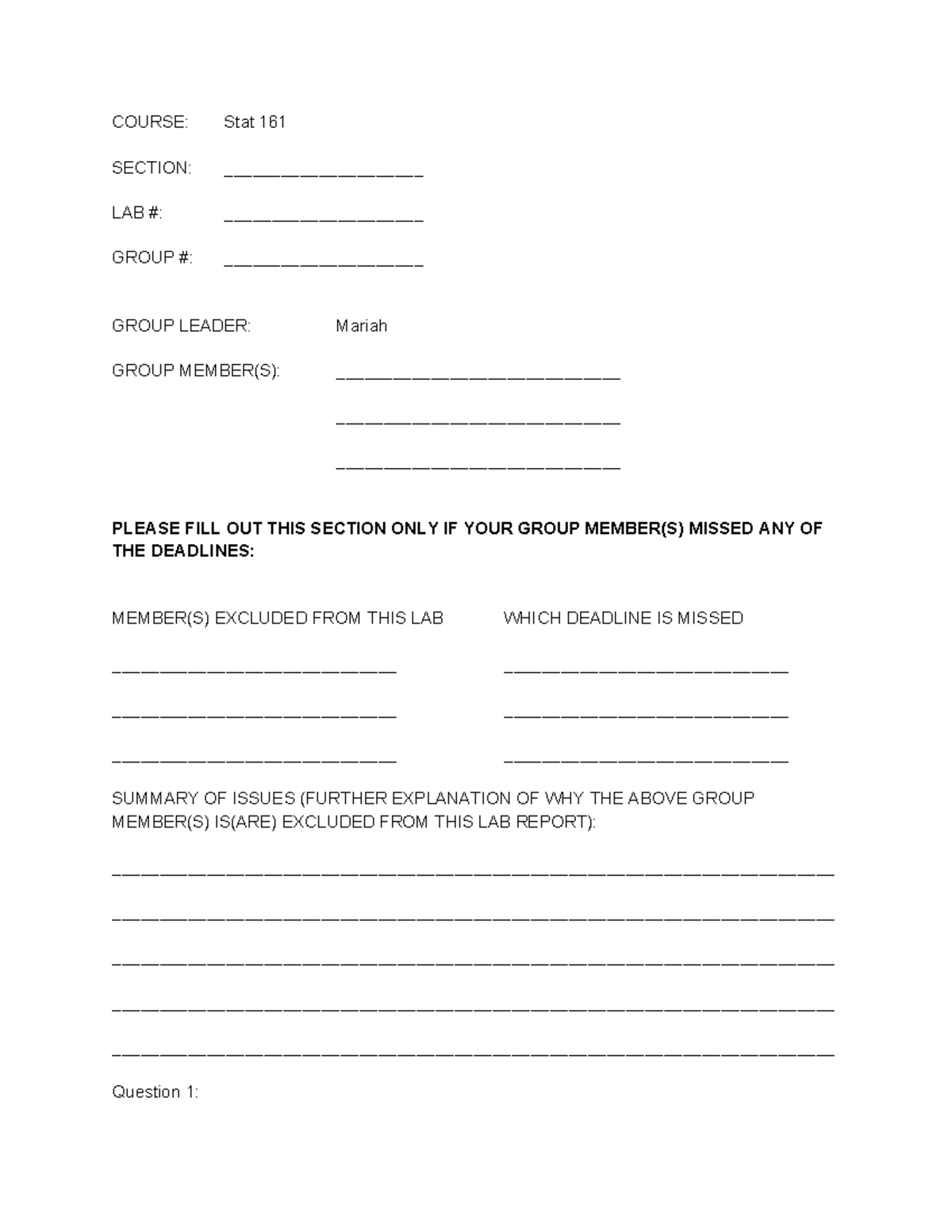 Stat 161 - Lab Report on Company Metrics and Profitability Analysis ...