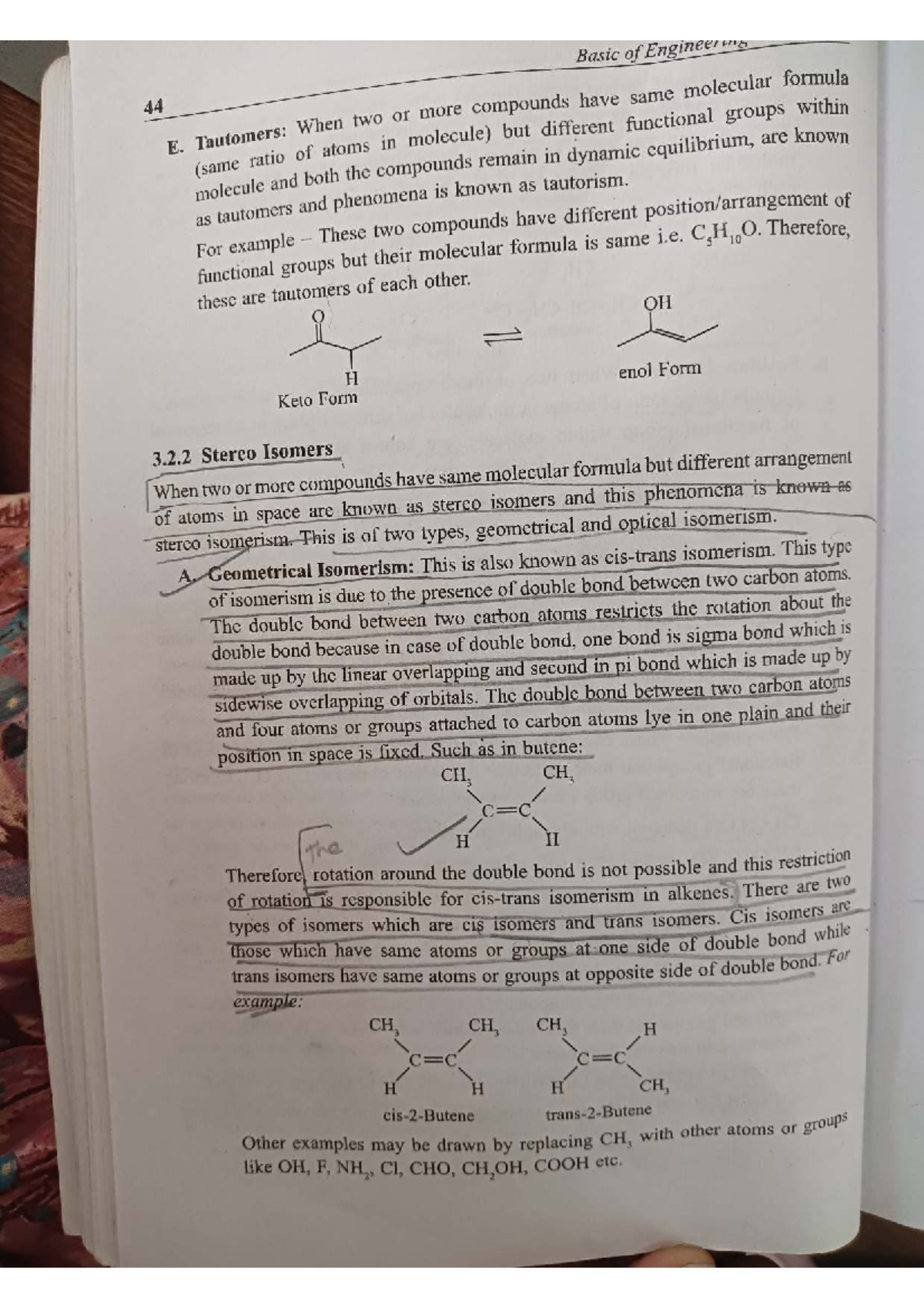 Chemistry 44 E: Stereochemistry Unit 2 Notes - Studocu