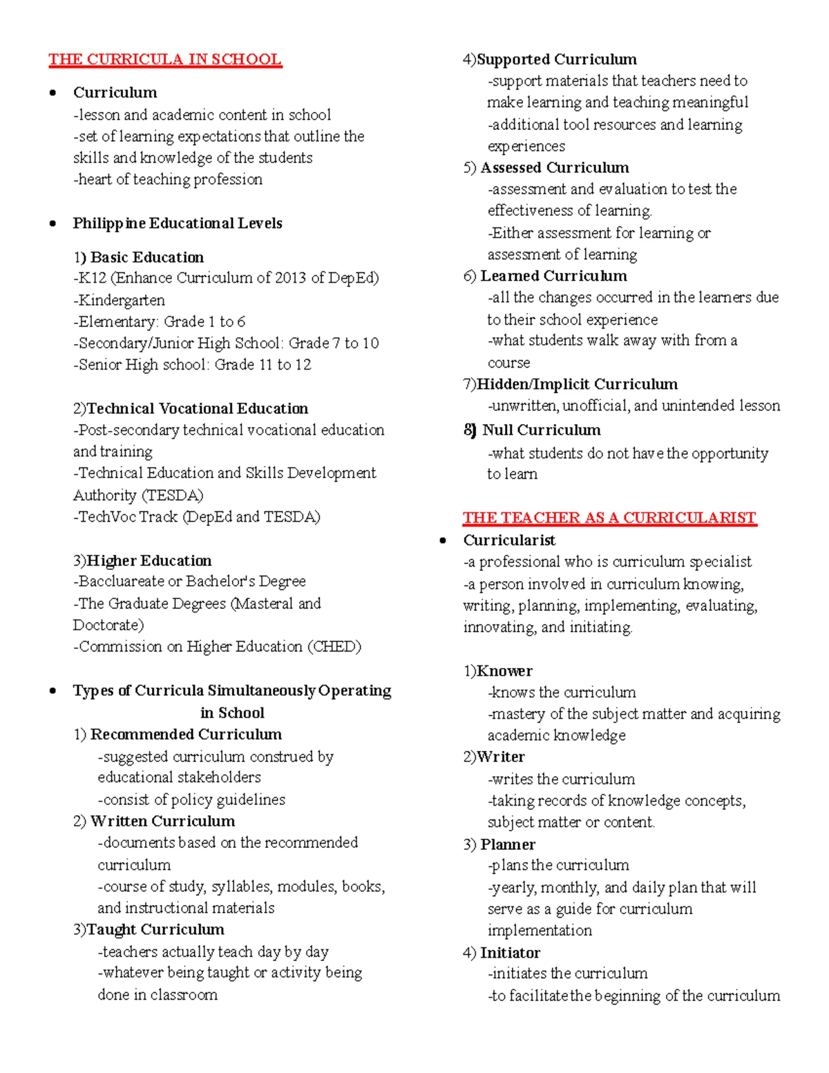 lesson 2_ profed 2 - GROUP 2 It emphasizes a philosophical approach ...