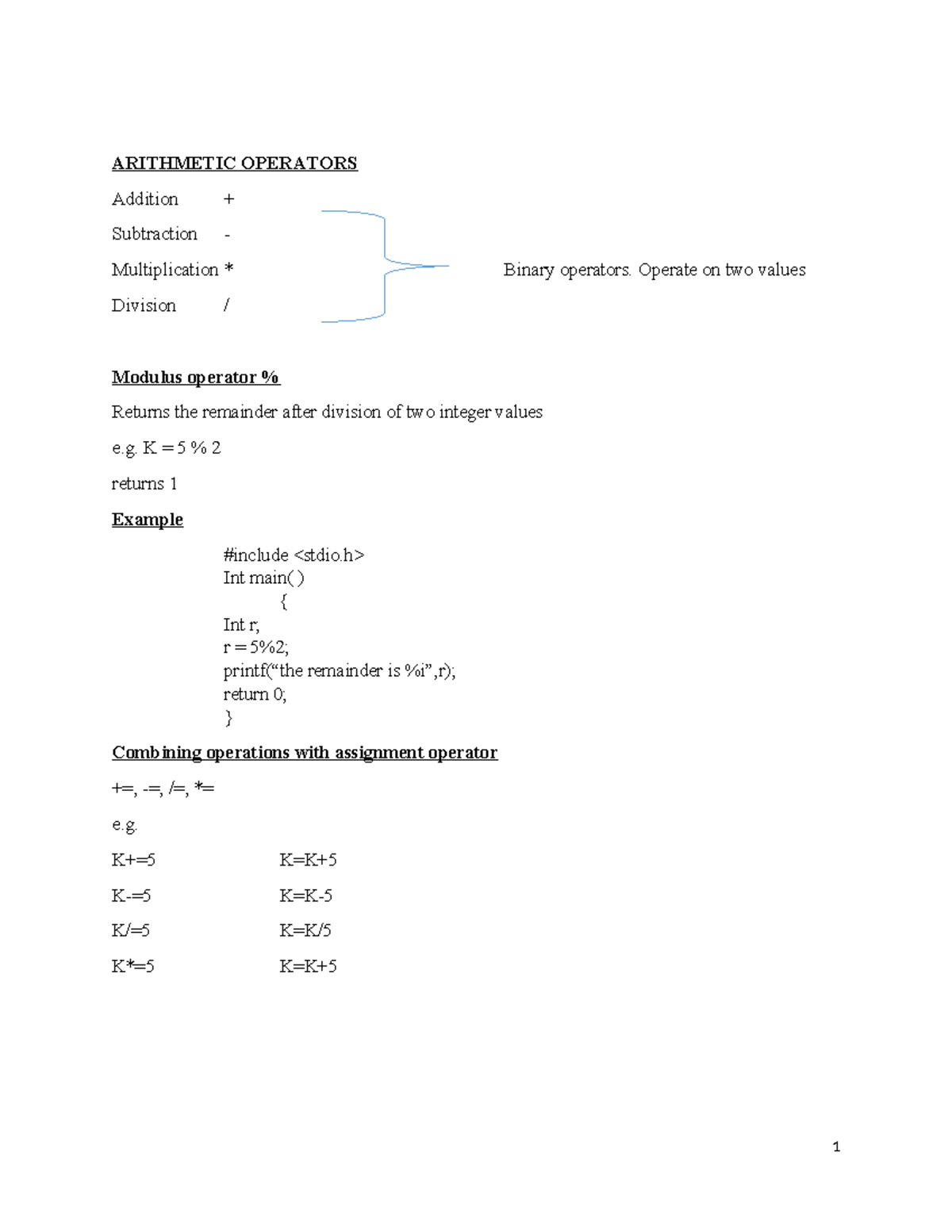 Lecture 3: Control Structures in Programming (CS101) - Studocu