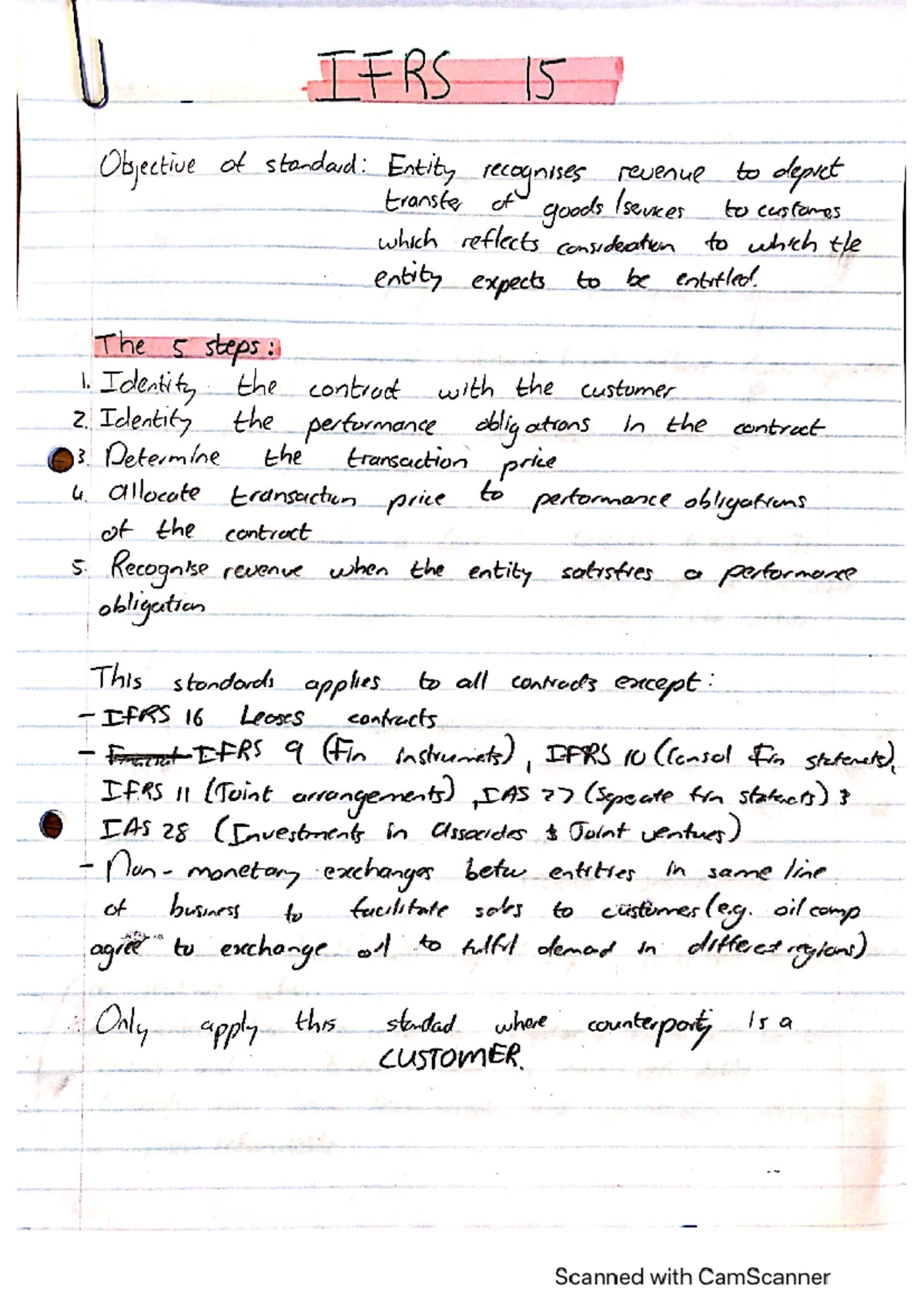FRK - Lecture Notes on Consolidation and Preference Shares - Studocu