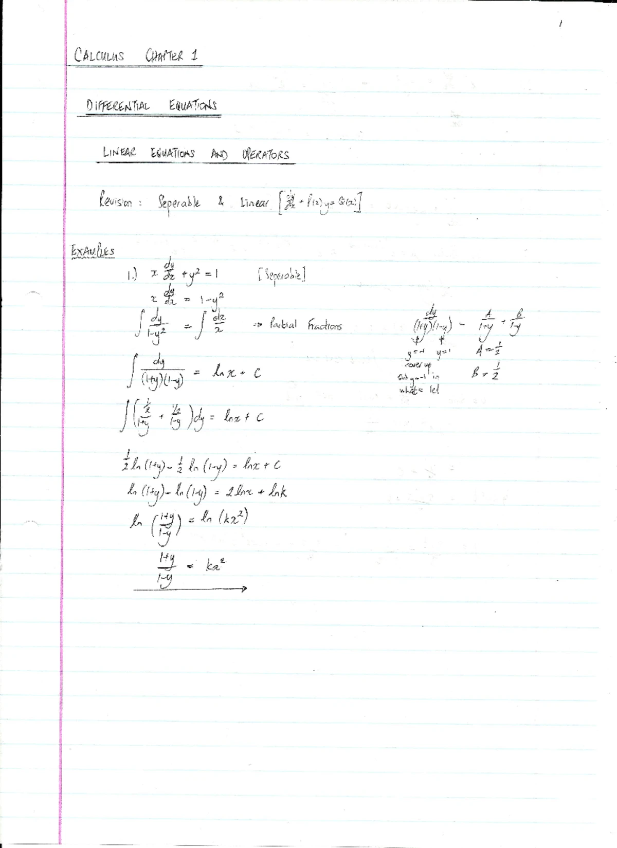 Algebra & Calculus Exercises: Week 1 Overview - Studocu