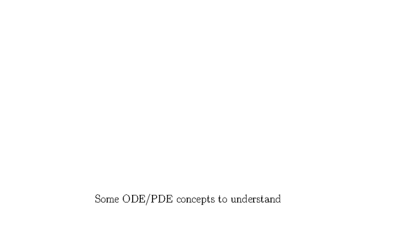 Understanding Key ODE/PDE Concepts for Success - Studocu