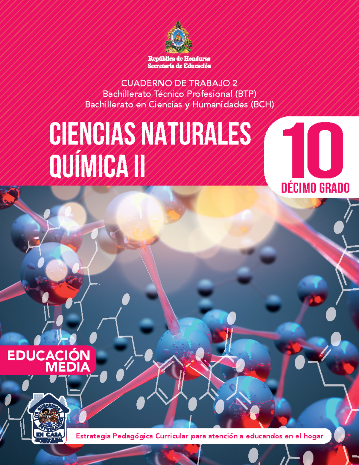 Cuaderno de Trabajo 2 - Química II, 10mo Grado - Educación Media - Document Preview