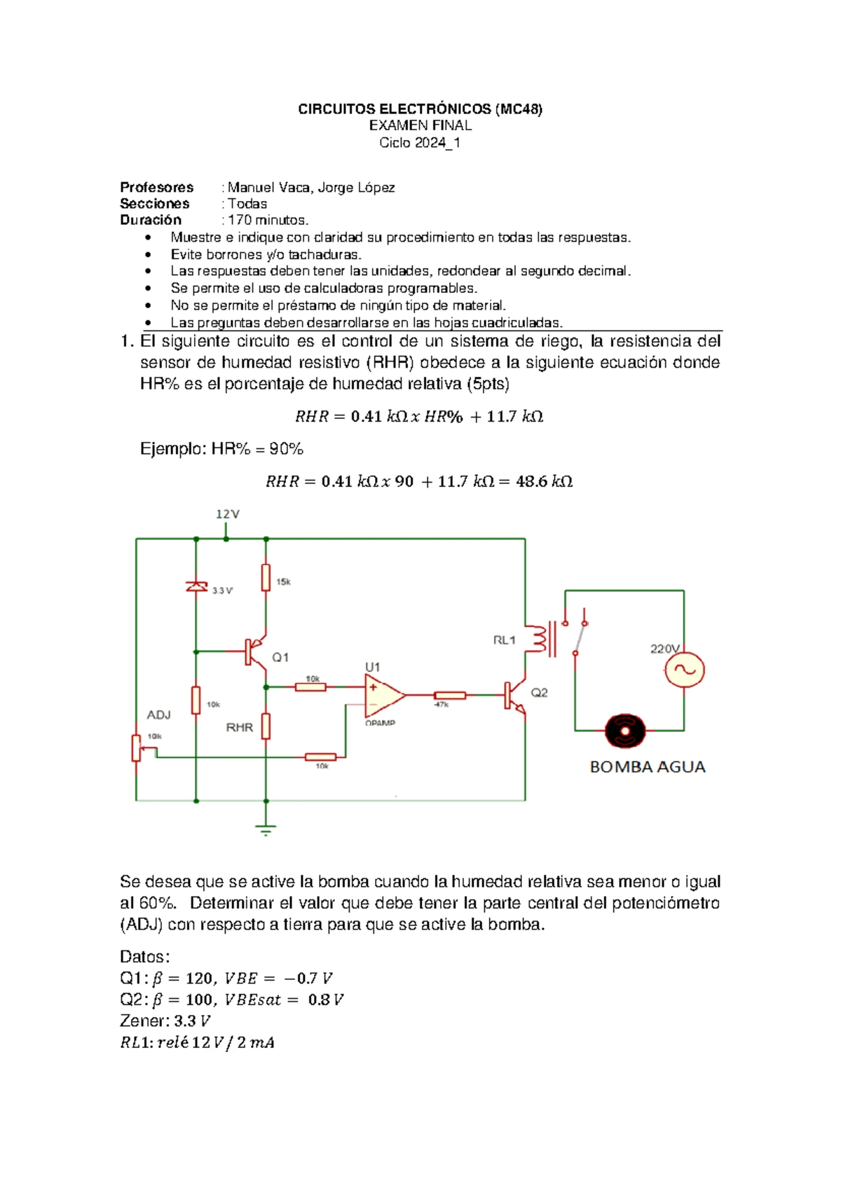 Ejercicios de MOSFET: Análisis de Regiones y Circuitos (DC) - Studocu