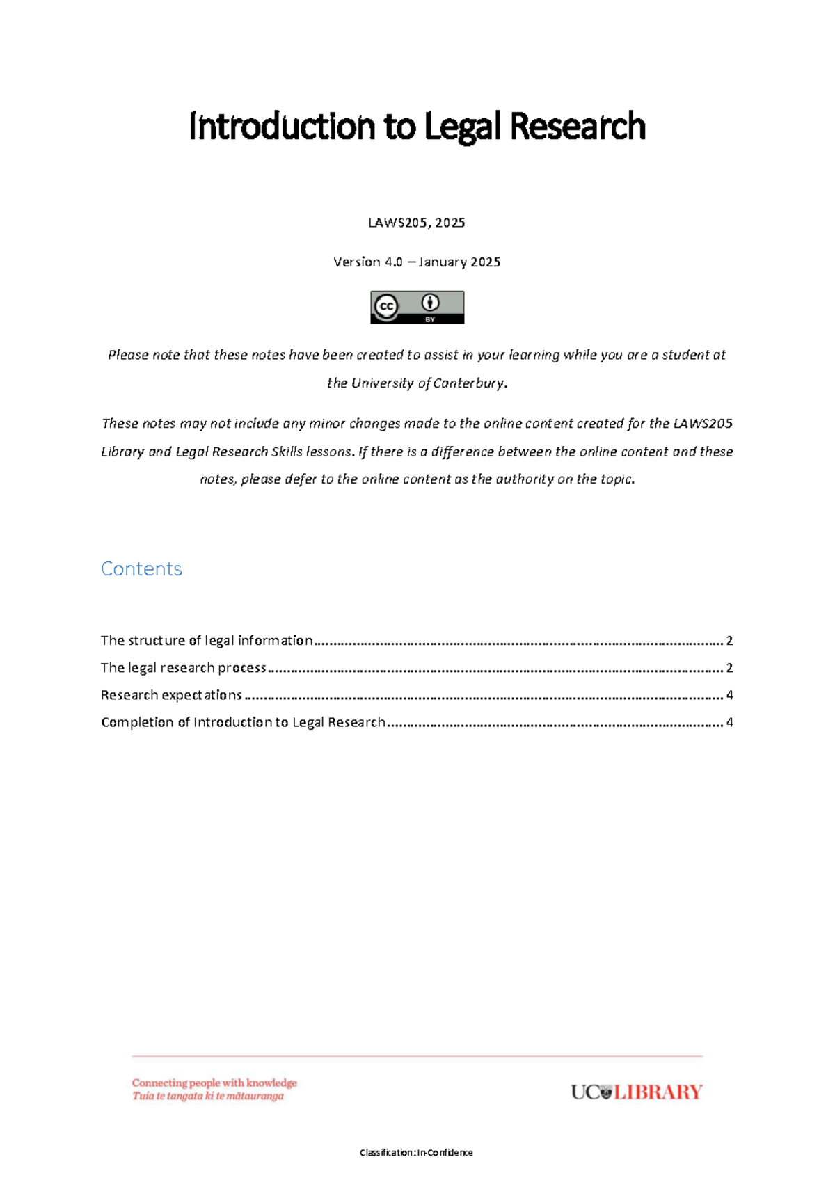LAWS205-Introduction To Legal Research-Notes-2025 (6 files merged ...