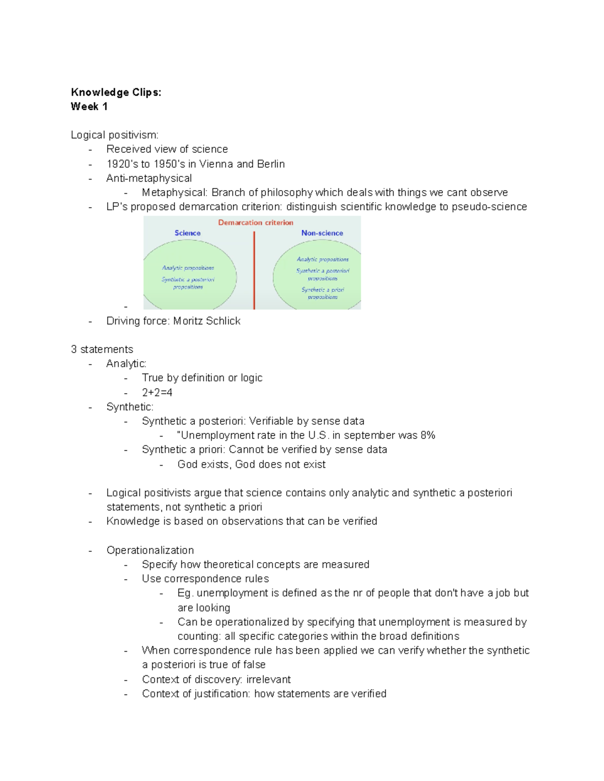 Summary of Economic Methodology (ECO 101): Key Concepts and Theories ...
