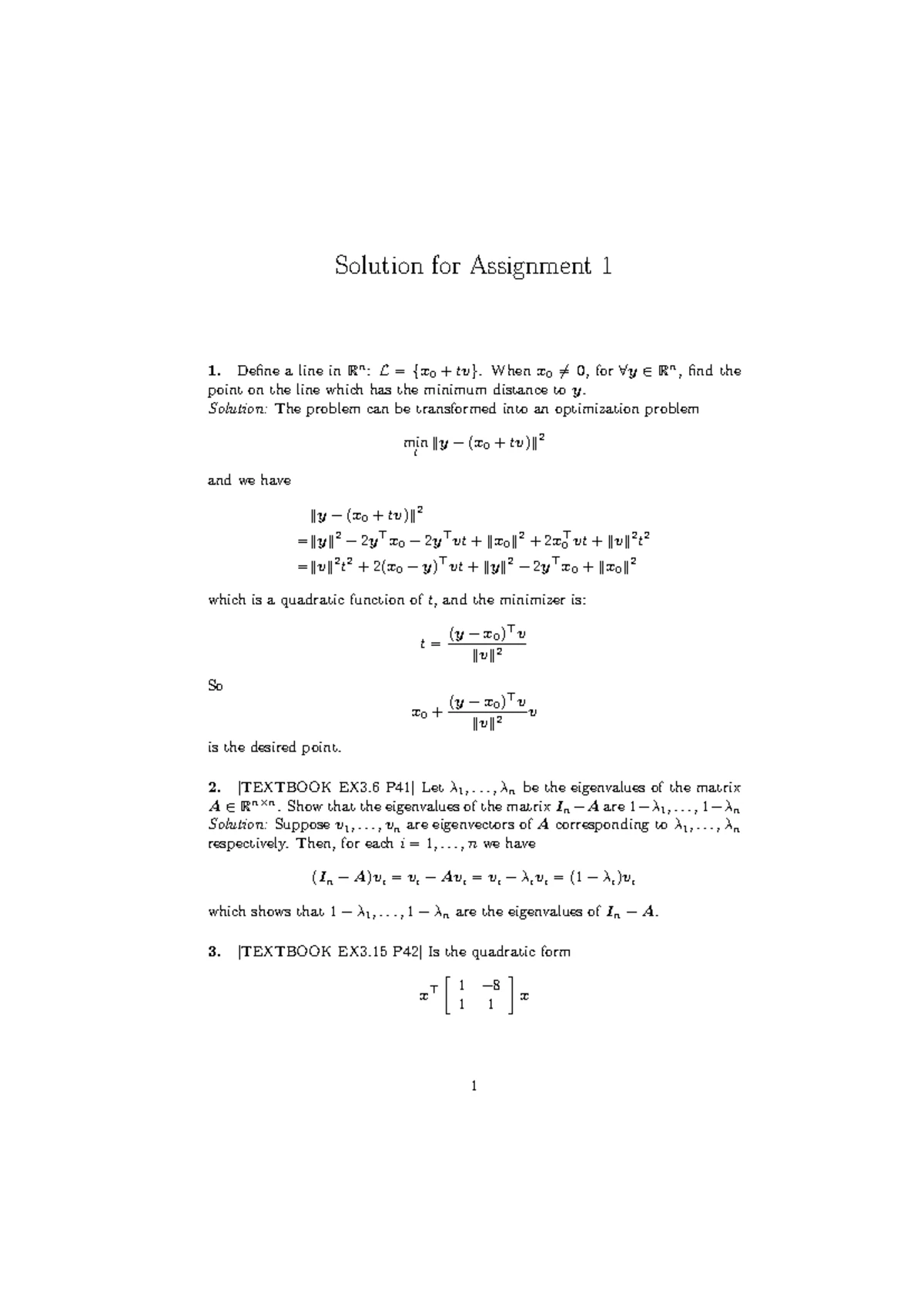 Optimization Solutions for Assignment 2 (Course Code: Sol 2) - Studocu