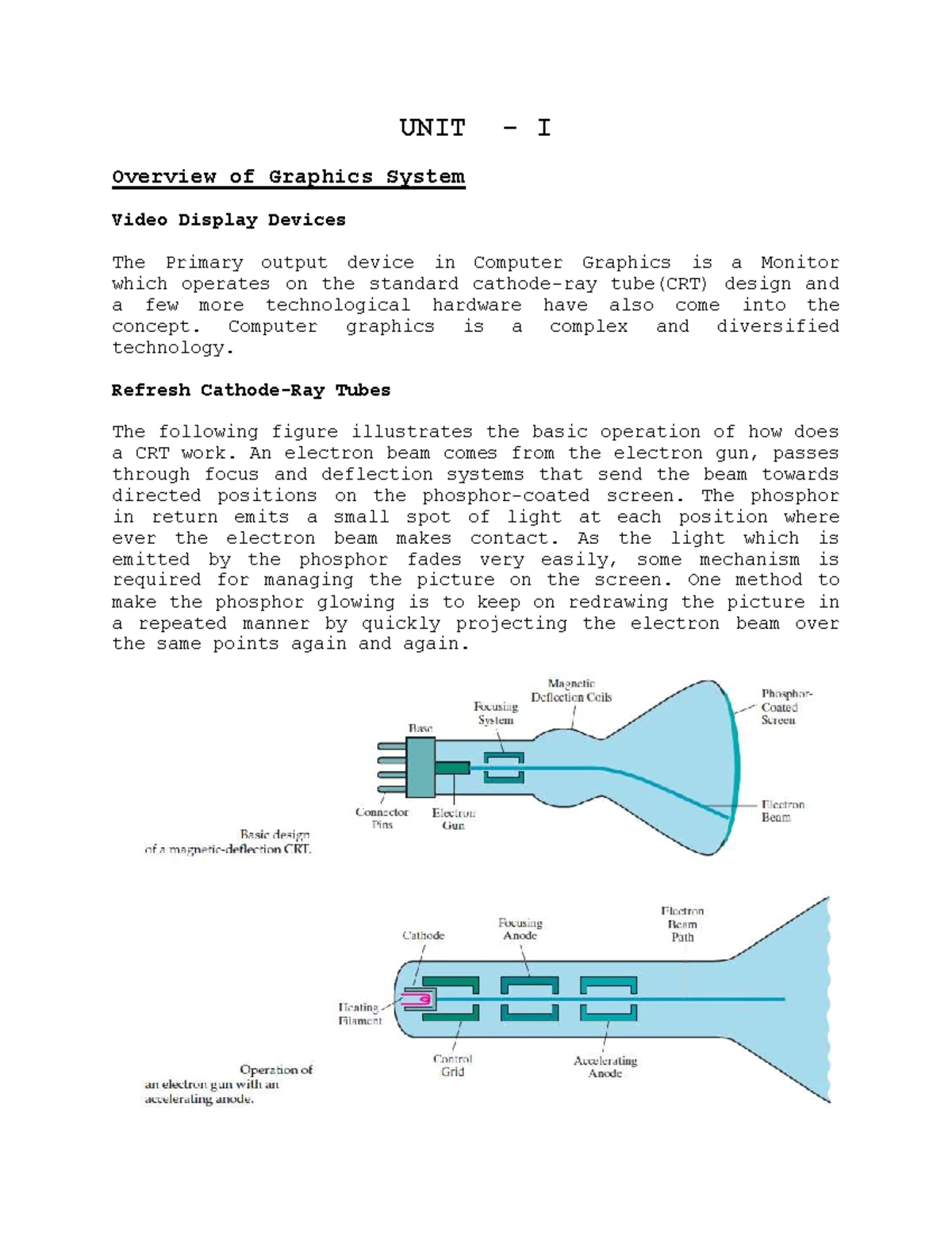 Cga unit 1 and 2 - It has detailed problems with solutions and notes to ...