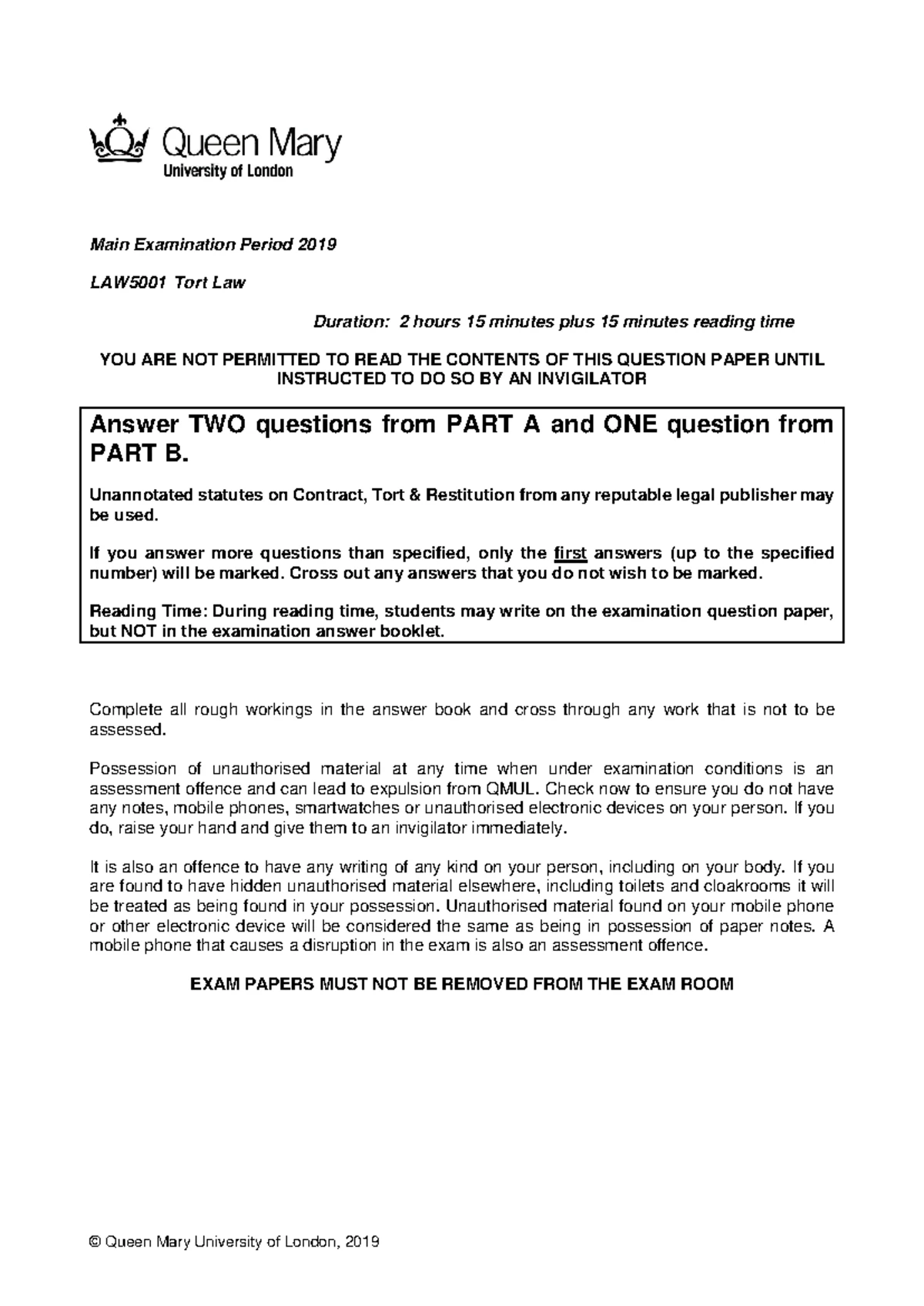 PCEPAC Framework for Answering Tort Law Problems - PQ Guide - Studocu
