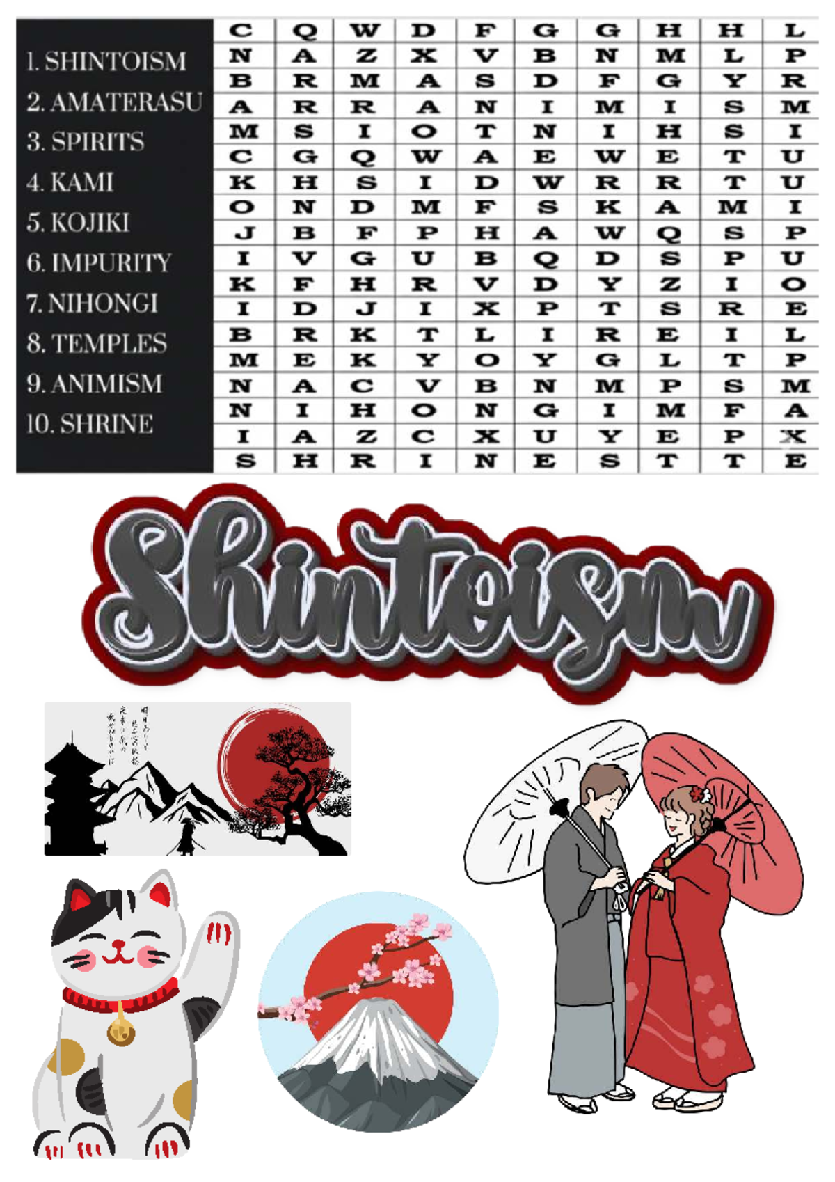 ICT Tutorial Work: Exploring Shintoism and Its Key Concepts - Studocu