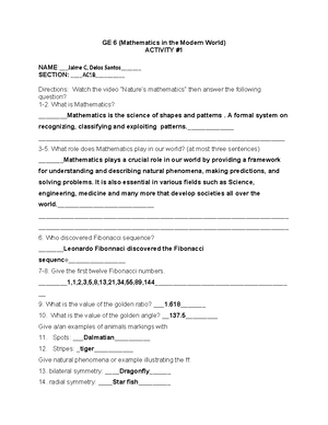 Productivity Sample Problem with answers - Sample Problem with answers ...