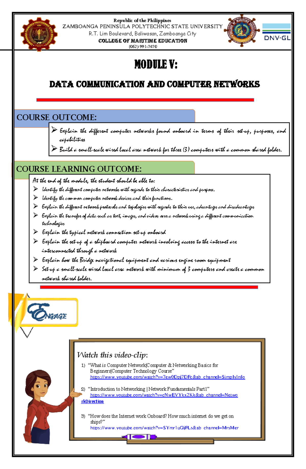 ICT-Module-5: Data Communication and Computer Networks Overview - Studocu