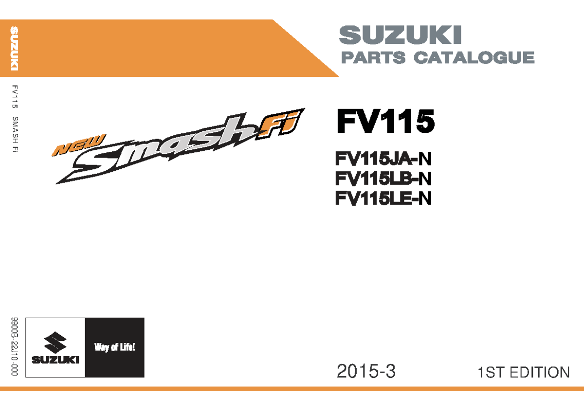 SMASH Fi FV115 Parts Manual and Specifications Guide - Studocu