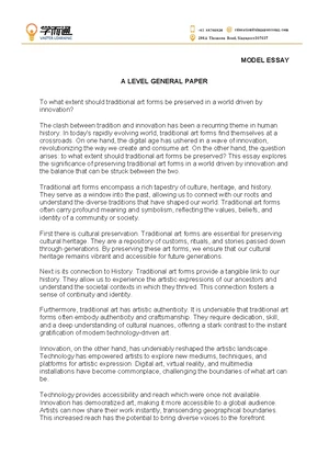 Technology Replace Human - A LEVEL GENERAL PAPER Will technology ...