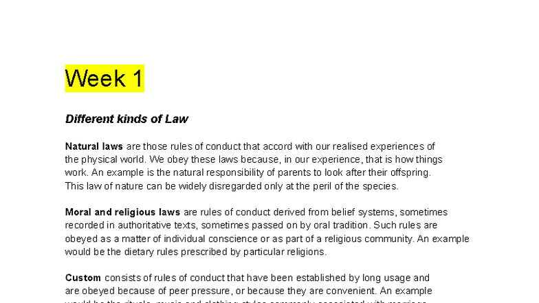 Principles of Business Law (BL101) Final Exam Study Notes - Studocu