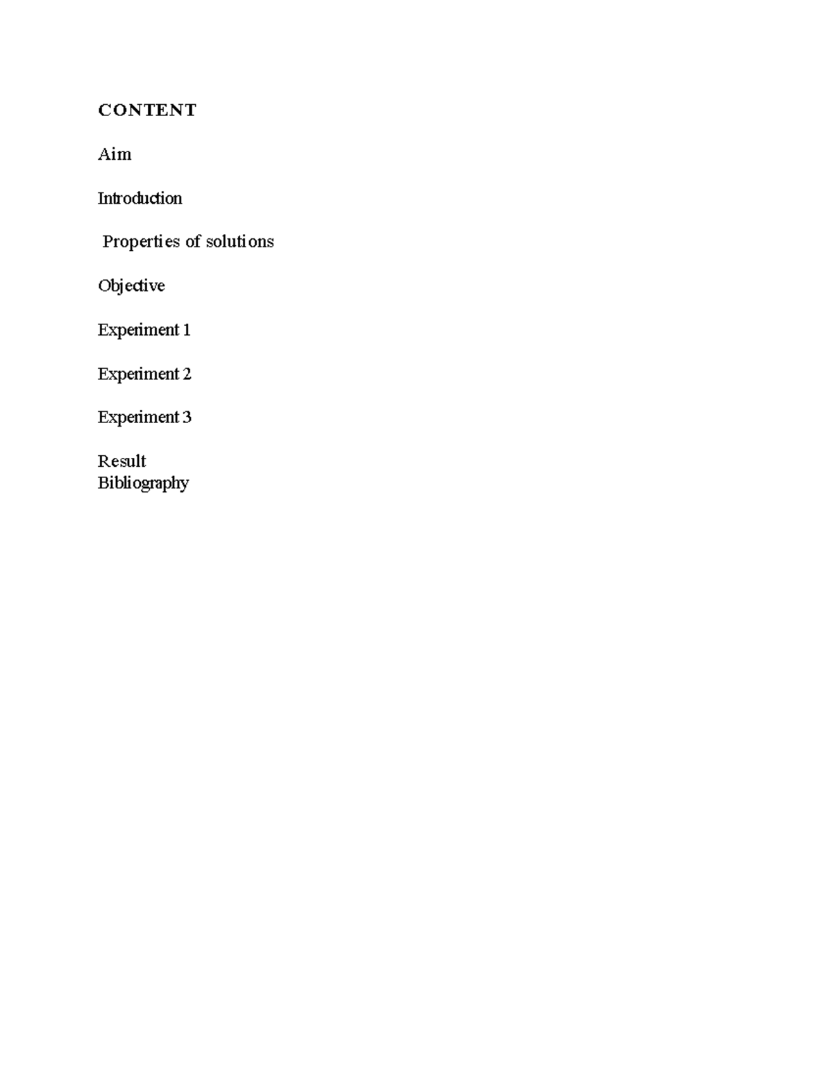 Study of Diffusion of Solids in Liquids - Experiment Notes - Studocu