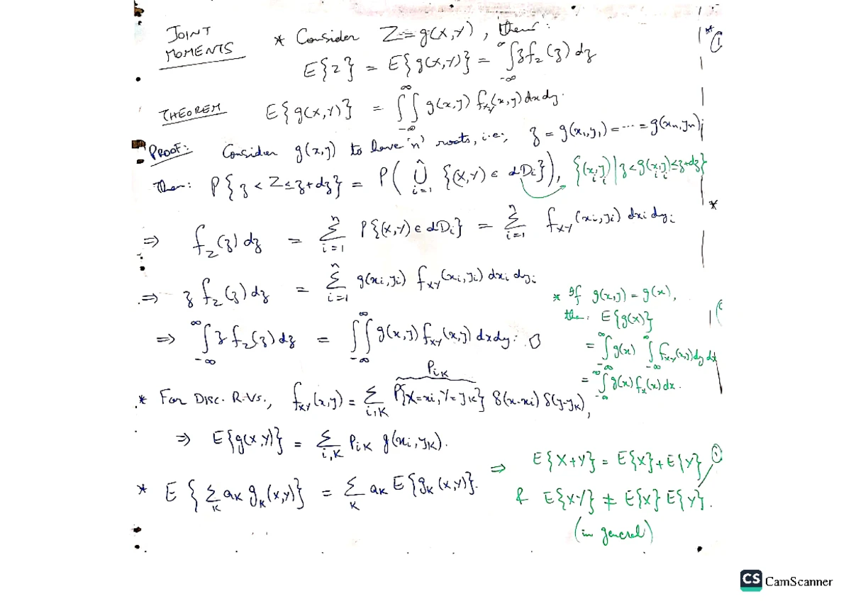 Applied Probability Lecture Notes (28-3-2024) - Studocu