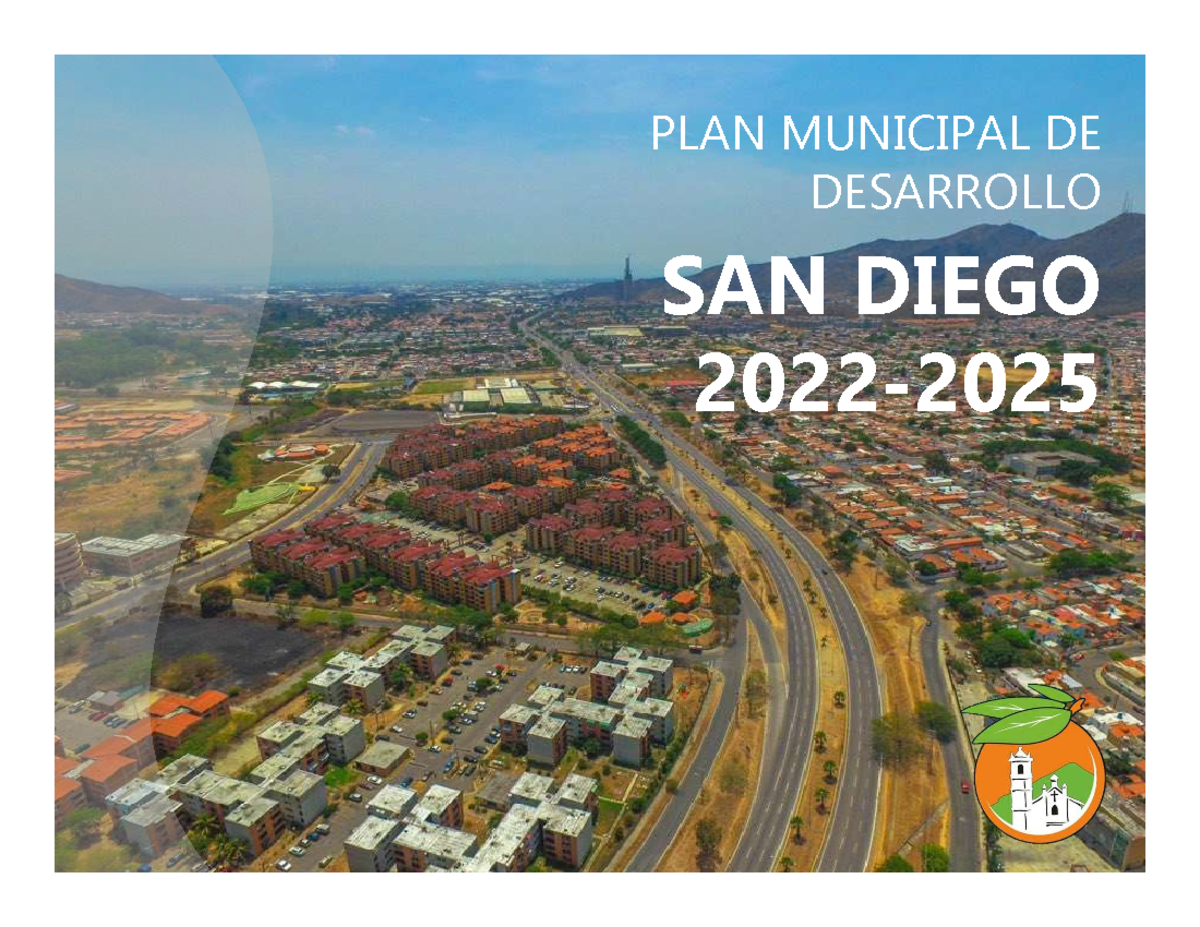Plan Municipal Desarrollo 2022 2025 - PLAN MUNICIPAL DE DESARROLLO SAN ...