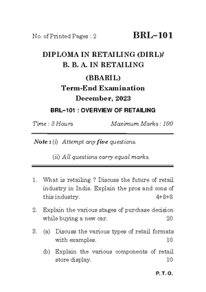 [Solved] Distinguish between modern retail formats from traditional ...