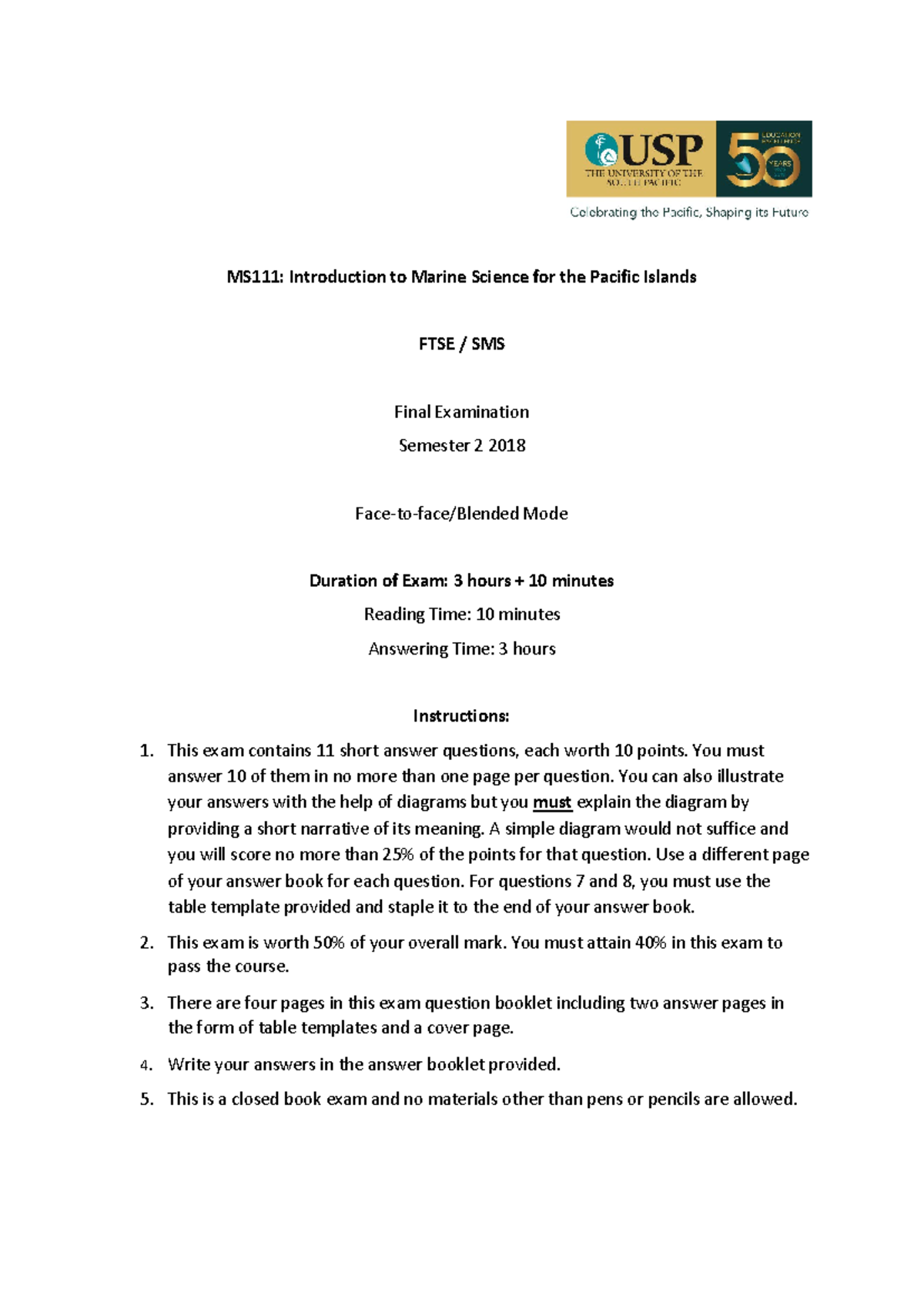MS111 Exam - Questions to do to revise for the paper. - MS111 ...