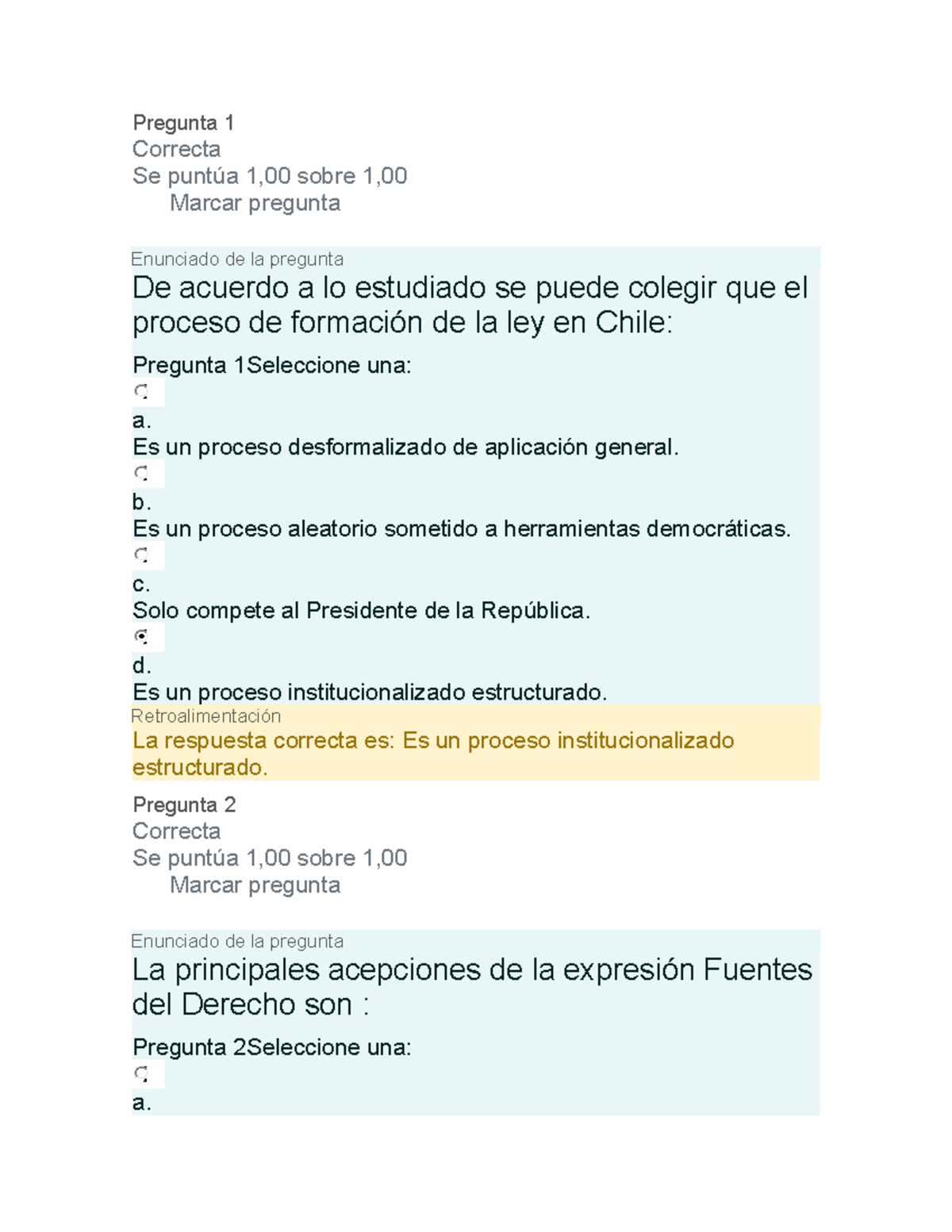 Prueba de Derecho Constitucional - Preguntas y Respuestas - Studocu
