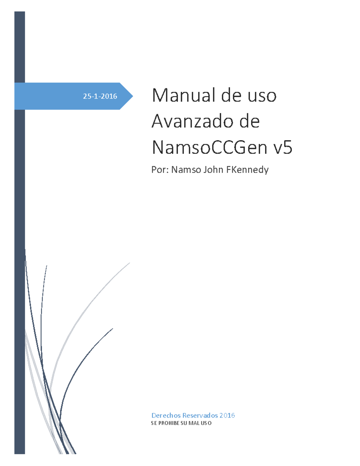 Manual de uso Avanzado de Namso CCGen v5 - 25-1- Manual de uso Avanzado ...