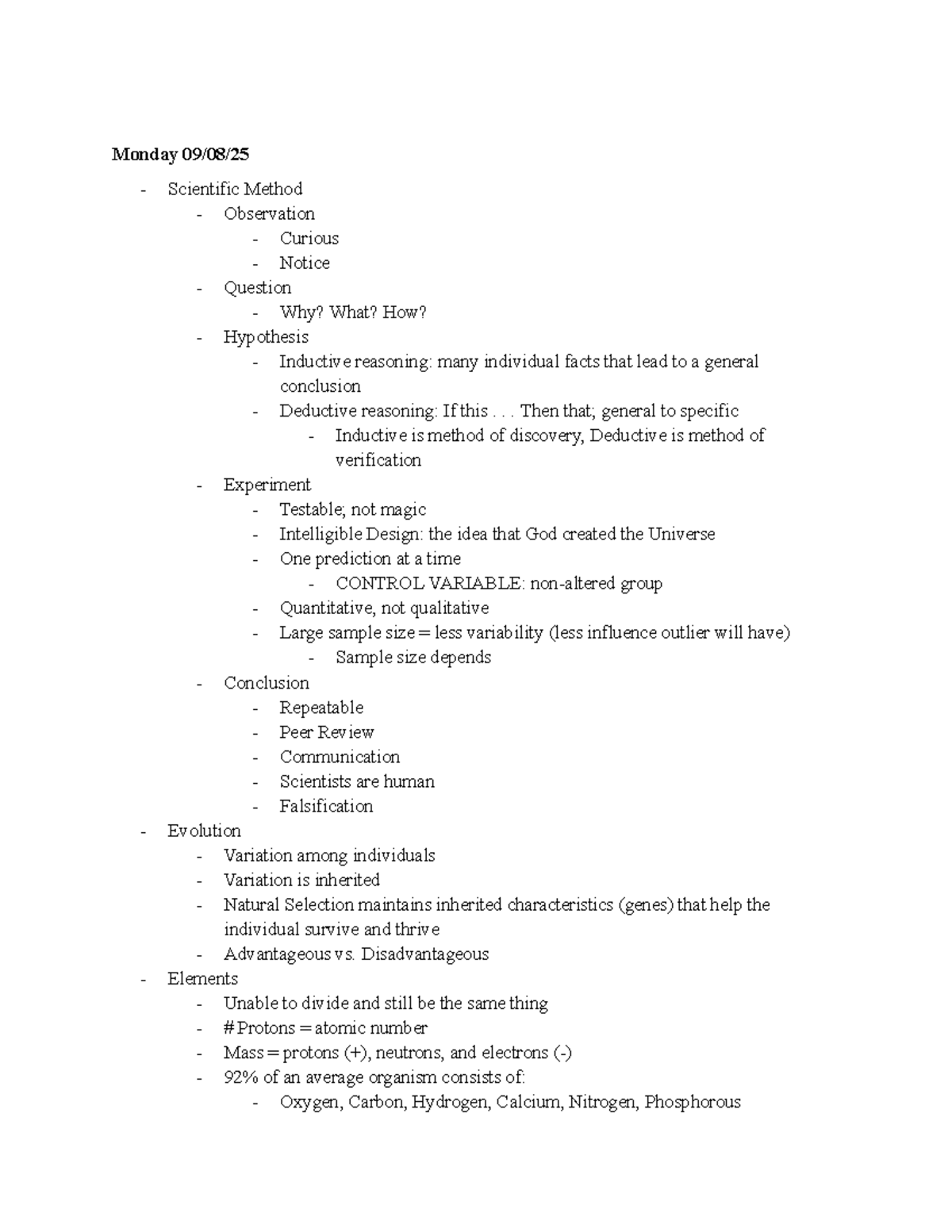 BIO 100 Lecture Notes: Membranes, Cell Structure & Functions - Studocu