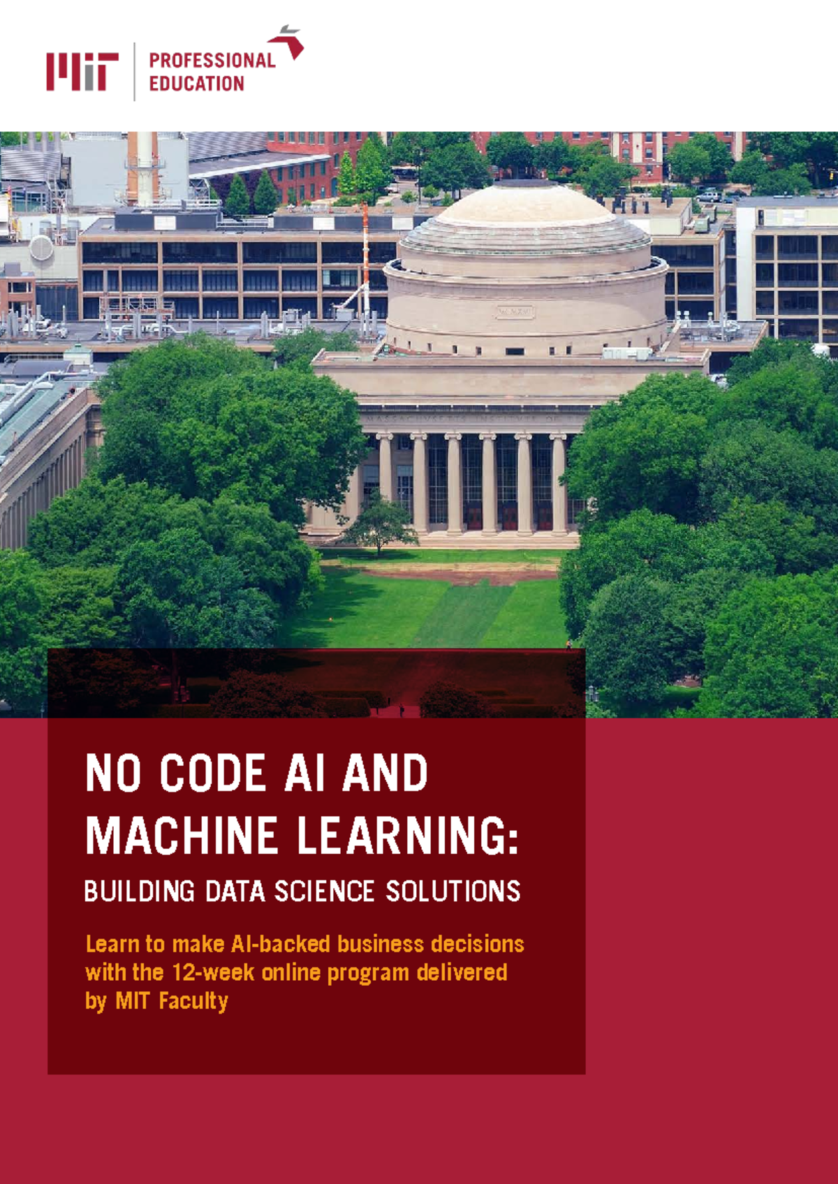 MIT No Code AI & ML: Building Data Science Solutions Outline - Studocu
