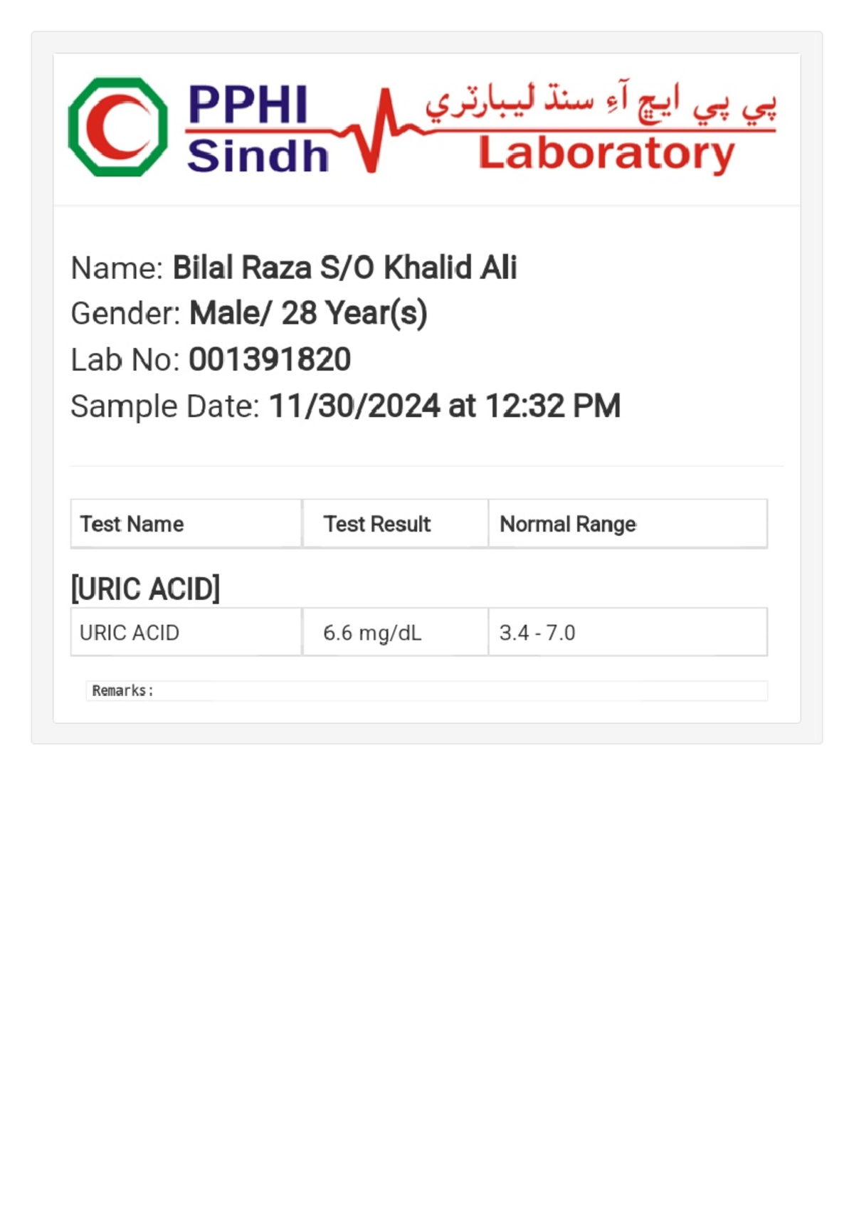 1391820-URIC ACID - Summary aaaaaa - Medical & ForensicLaw - PPHI in st ...