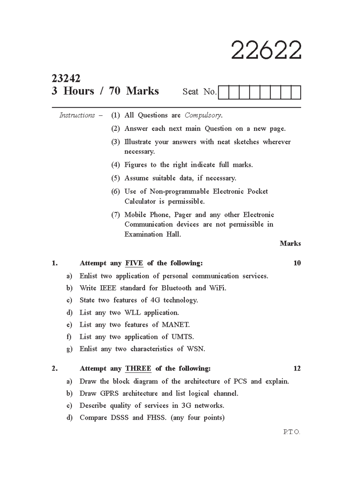 S24 - Sample Solved Papers for WMN with Complete Solutions - Studocu