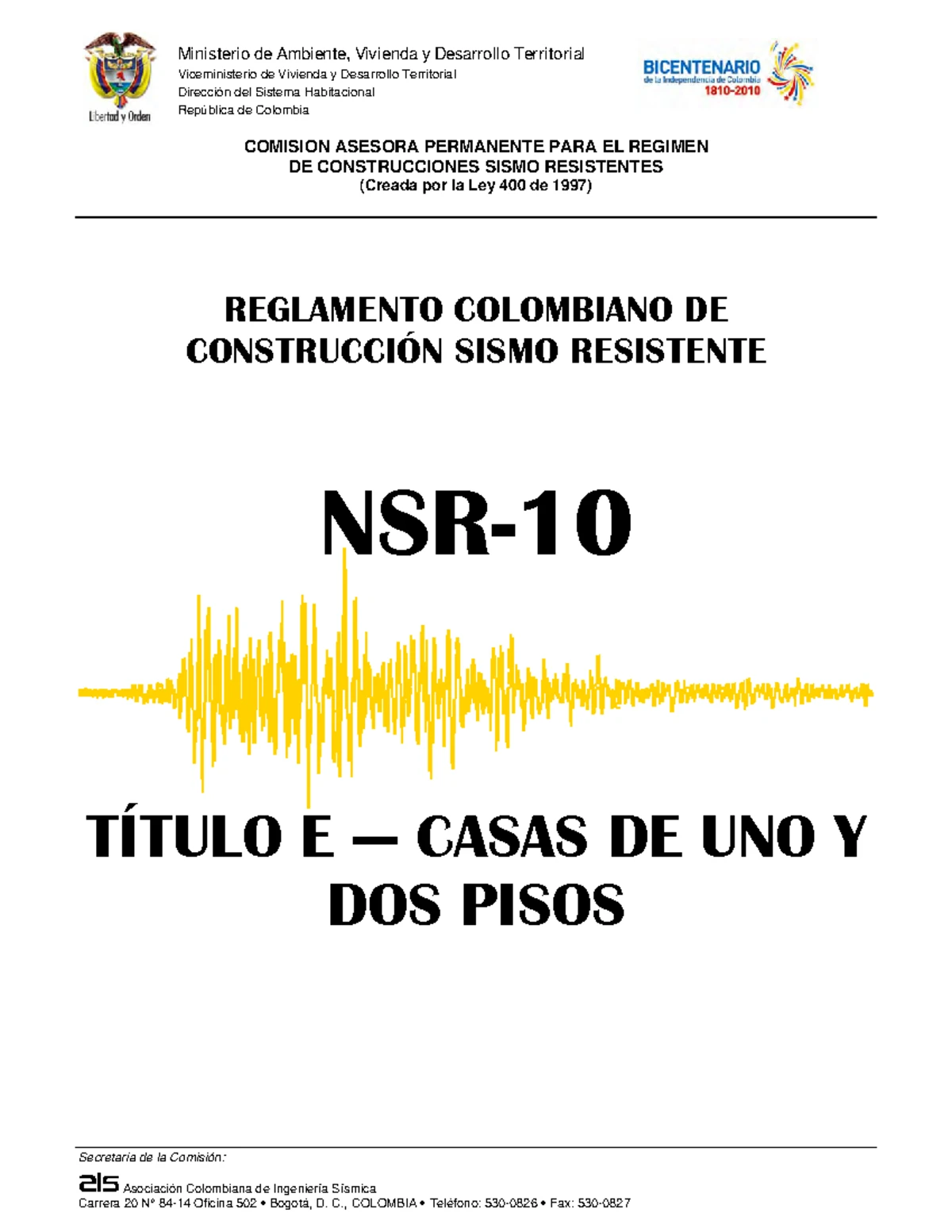 NSR-10 - Estructuras de Madera y Guadua en Construcción Sismo ...
