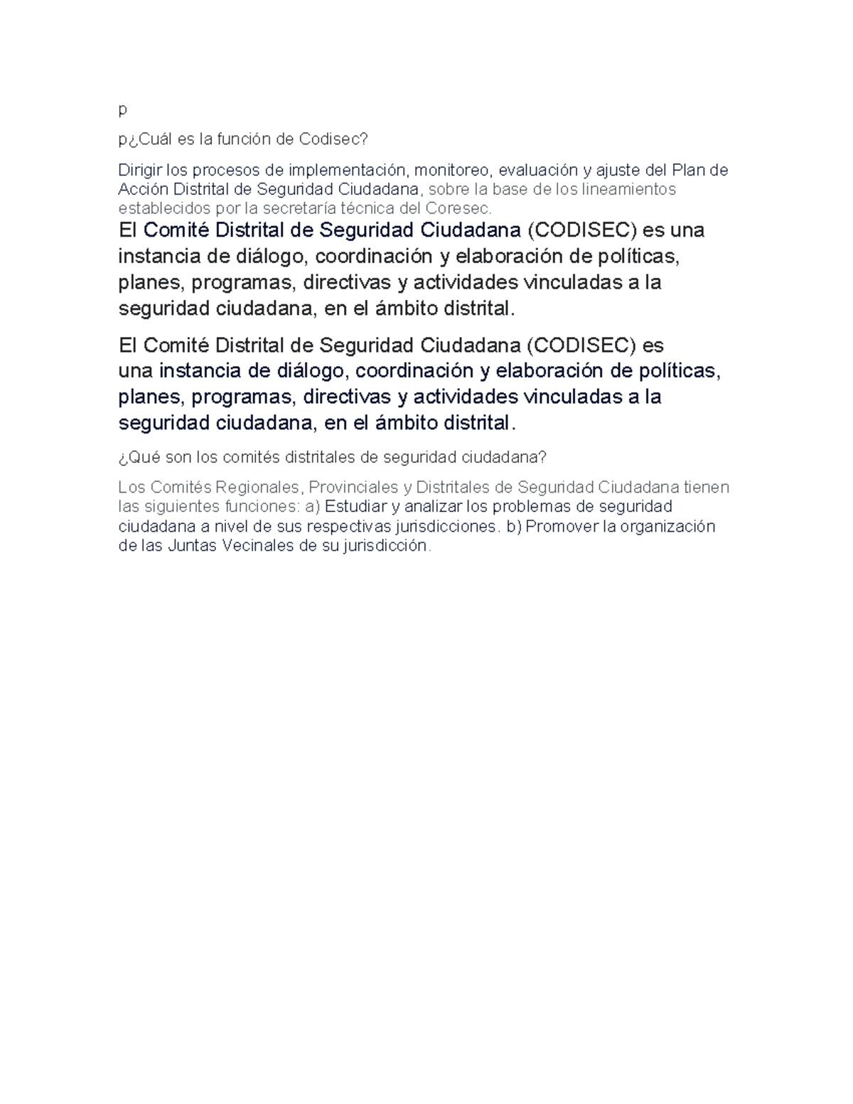 ARCHIVO ARDSD9T5: Funciones y Estructura de CODISEC en Seguridad ...