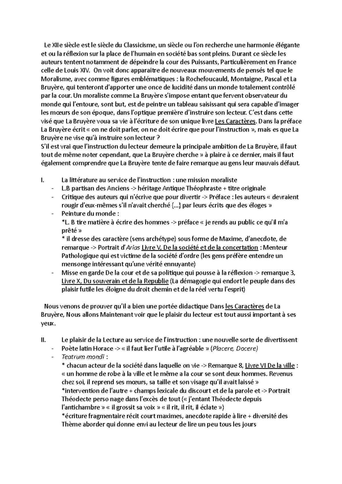 Le Classicisme au XIIe Siècle : Moralisme et Plaisir de la Lecture ...