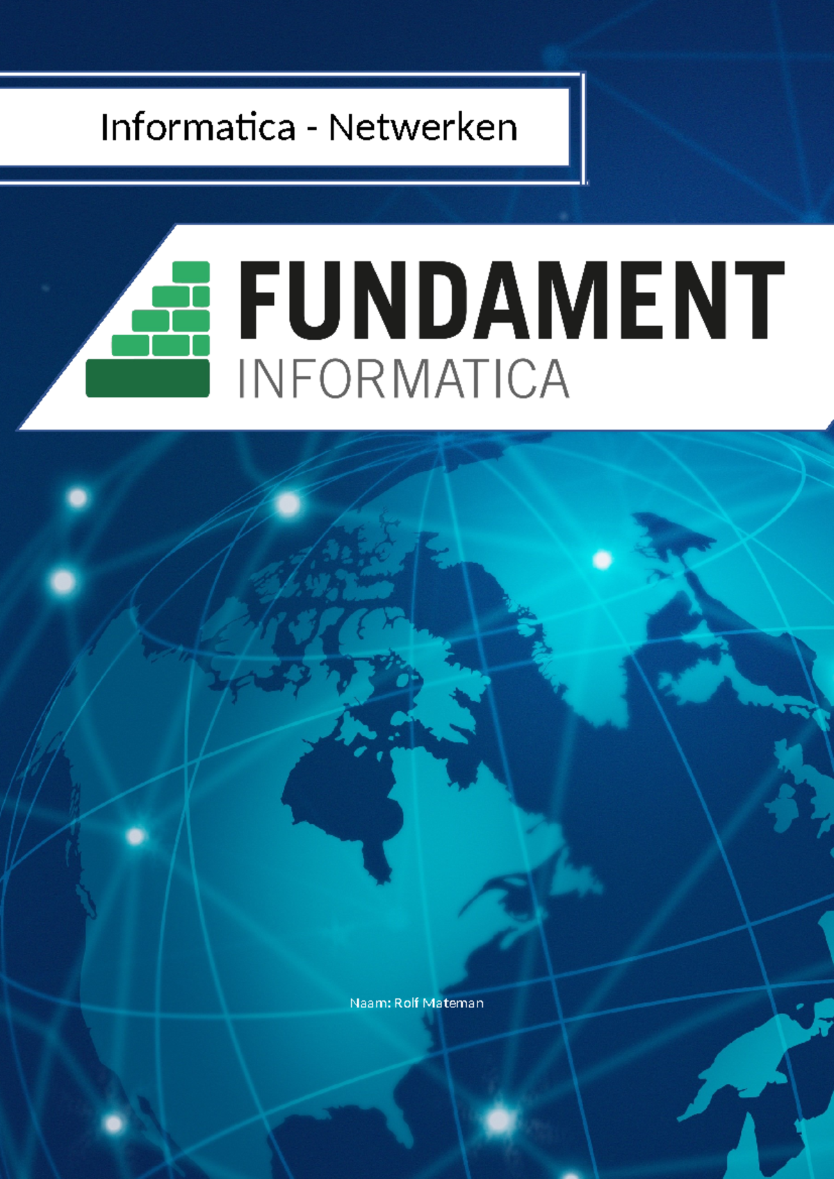 Informatica Eindverslag: Netwerken en Servers (L1) - Studeersnel