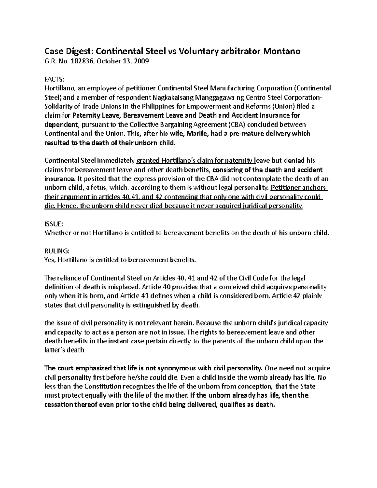 RA 8972 Solo Parents Welfare Act: Key Provisions and Benefits - Studocu