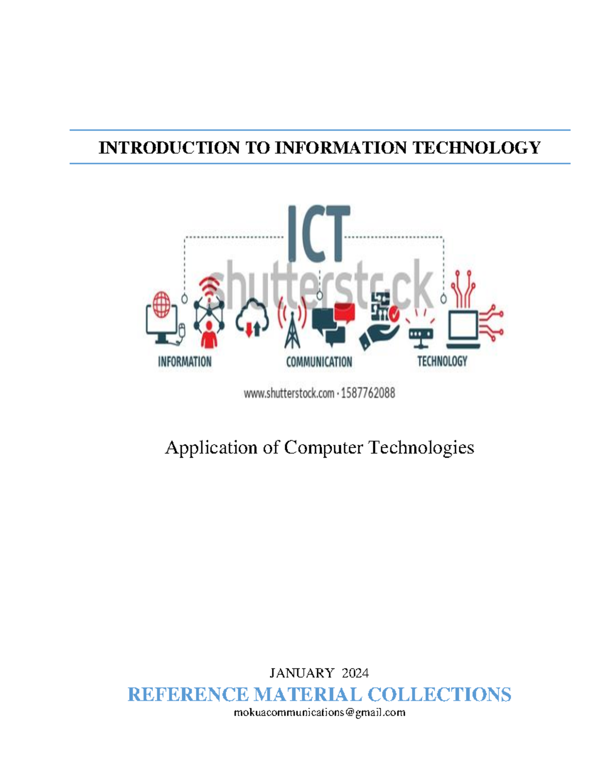 Introduction to Information Technology - Part 1 Study Guide (IT101 ...