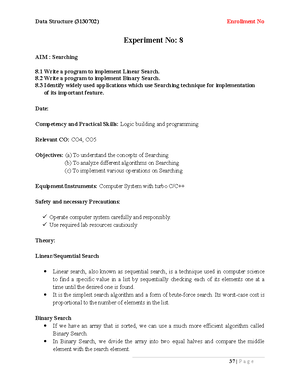 Pr 1,Pr 2 - Data Structure Practical 1 and Practical 2 Solution From ...