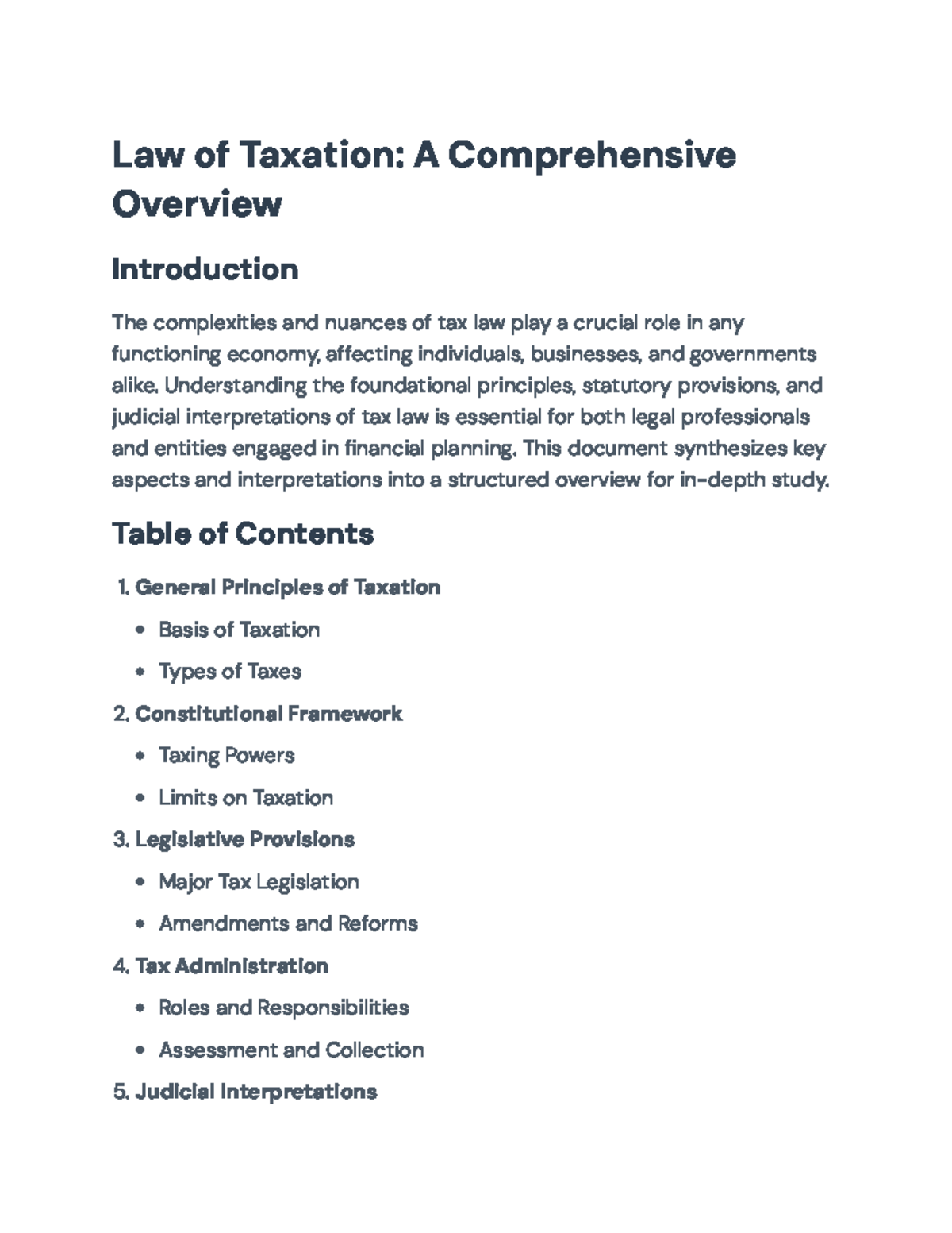 Fundamentals of Tax Law: Principles, Policies, and Practices - Law of ...