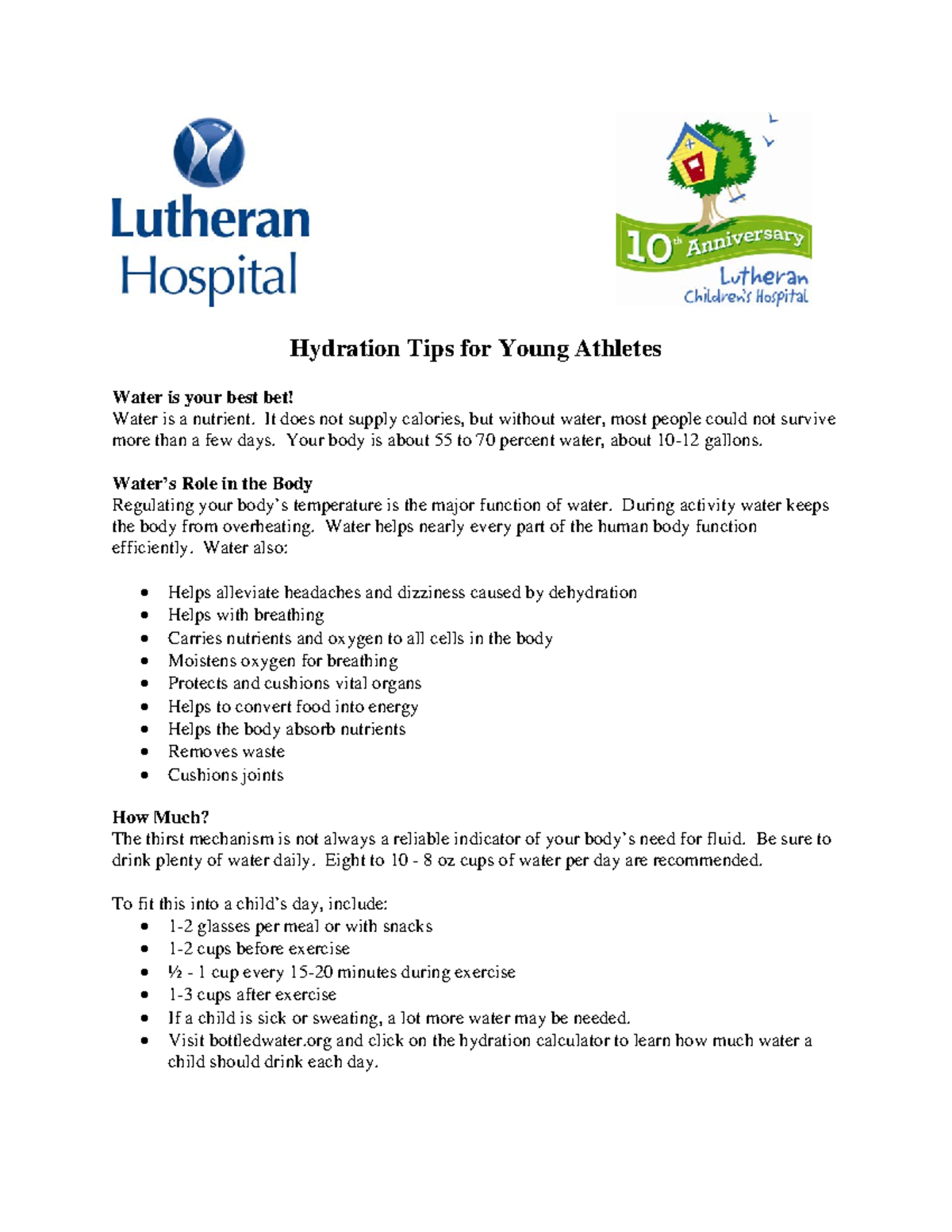 Hydration Guide for Young Athletes: Essential Tips and Strategies - Studocu