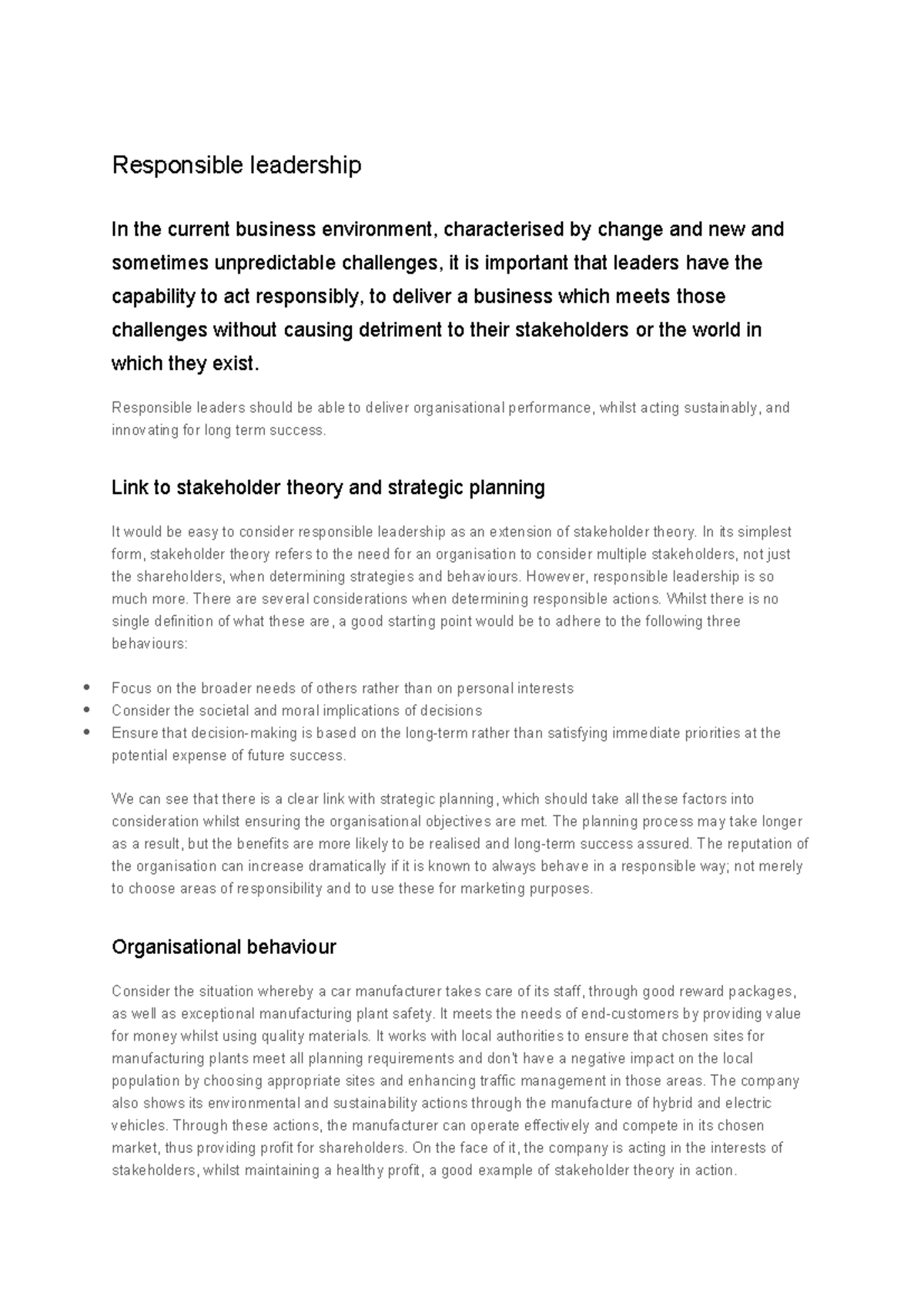 SBL Compiled Notes - these are prectise material - Responsible ...
