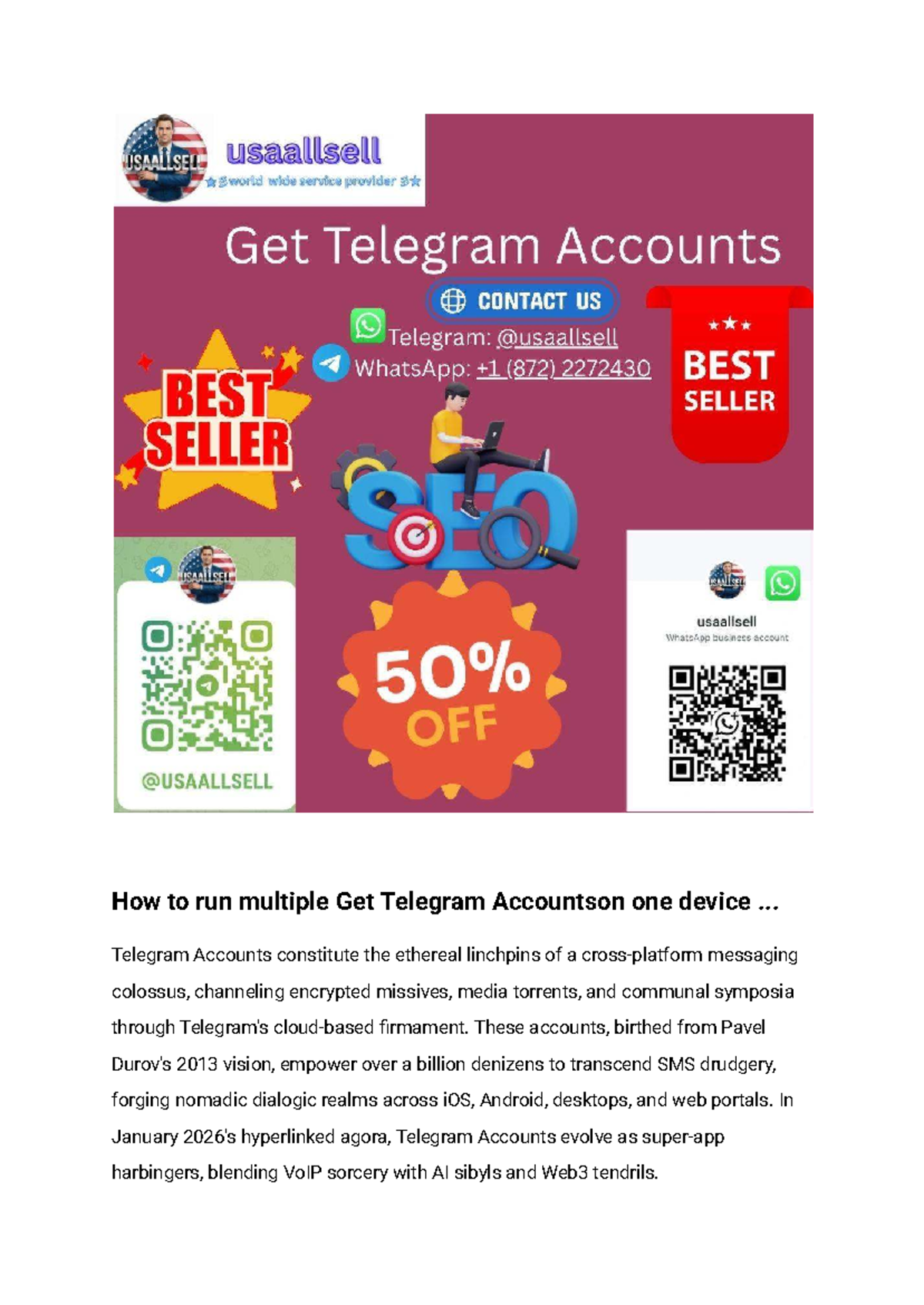 How to Run Multiple Telegram Accounts on One Device - Studocu
